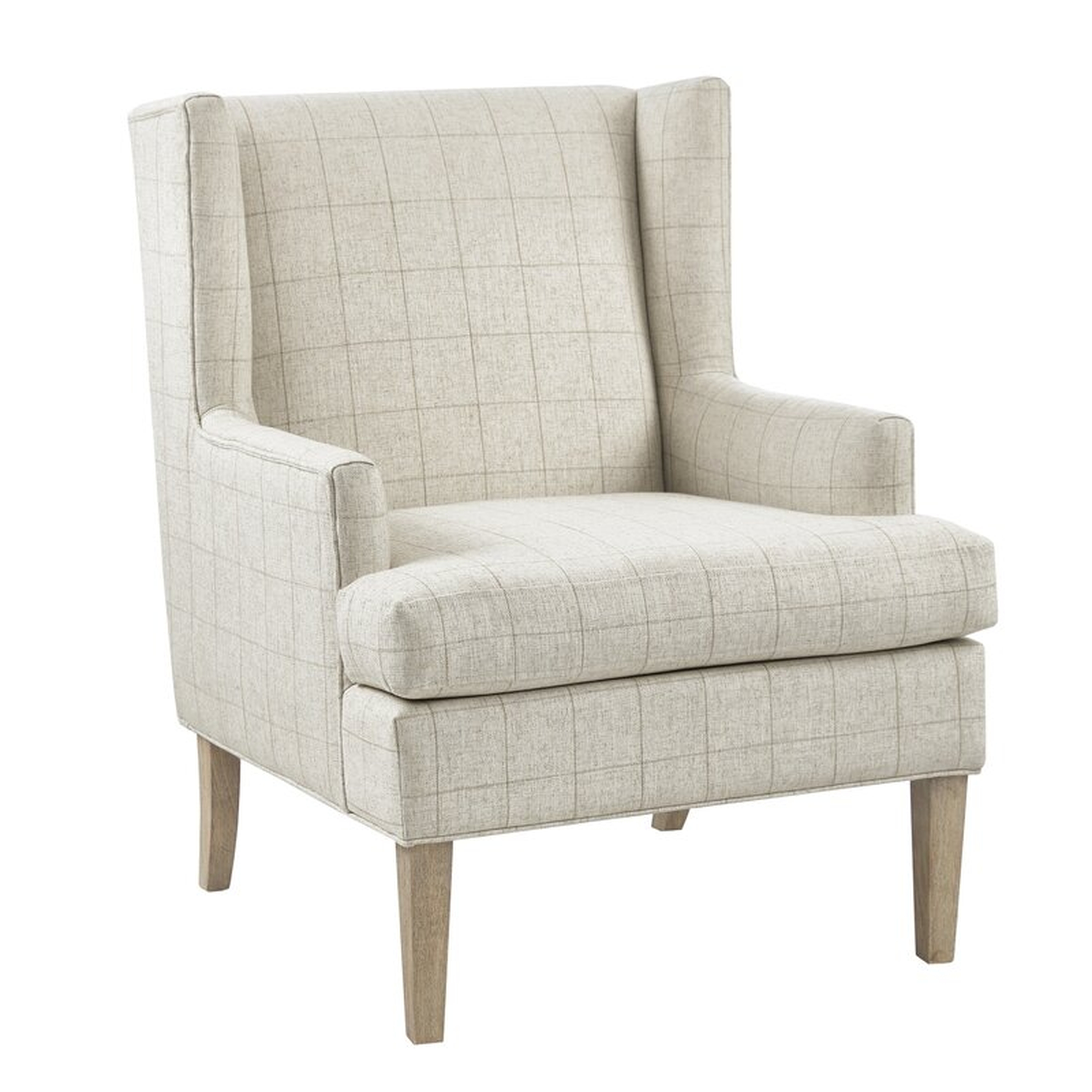 Decker 28.75'' Wide Wingback Chair, Beige - Wayfair