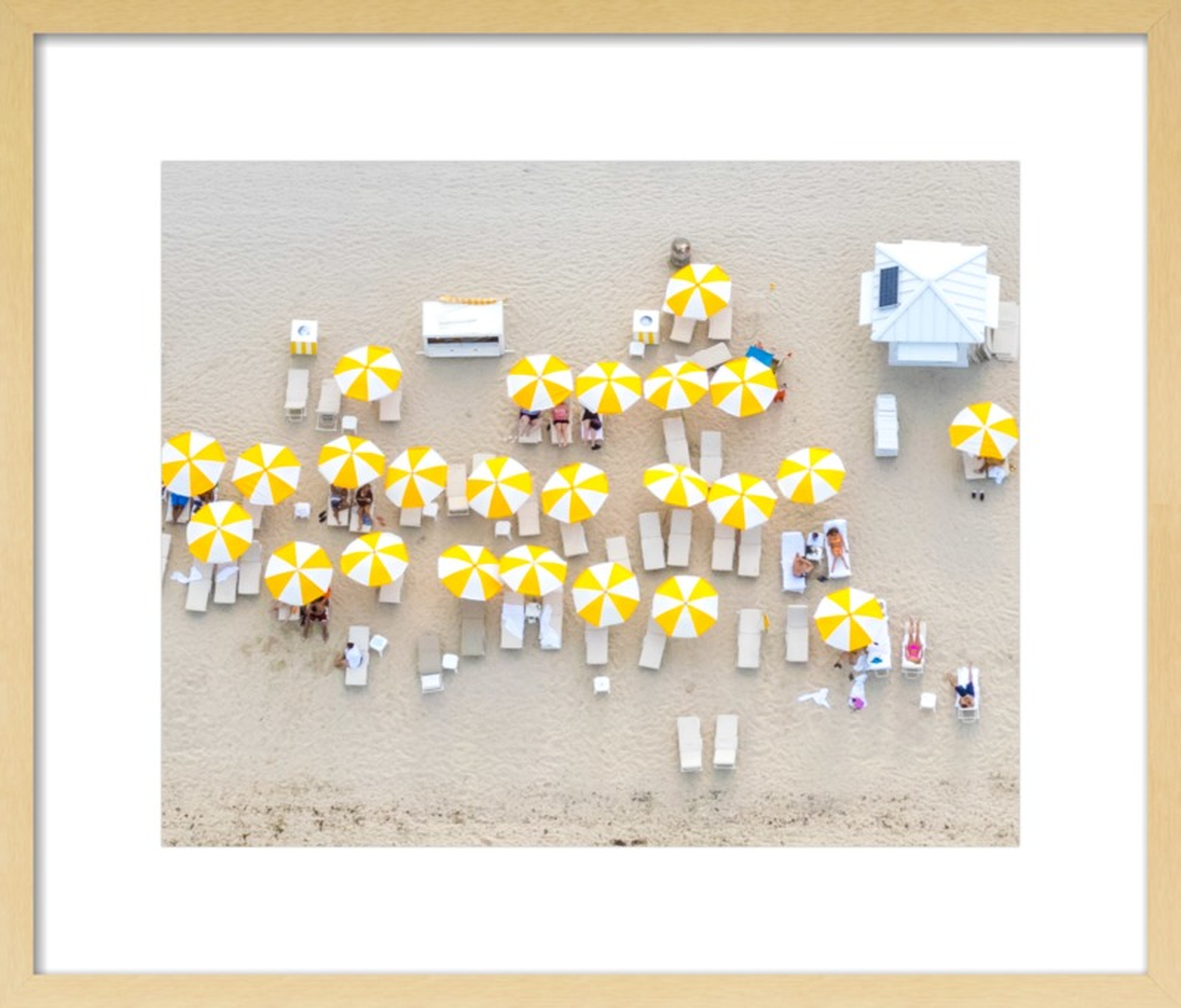 Yellow Umbrellas II by Claudia Chloe for Artfully Walls - Artfully Walls
