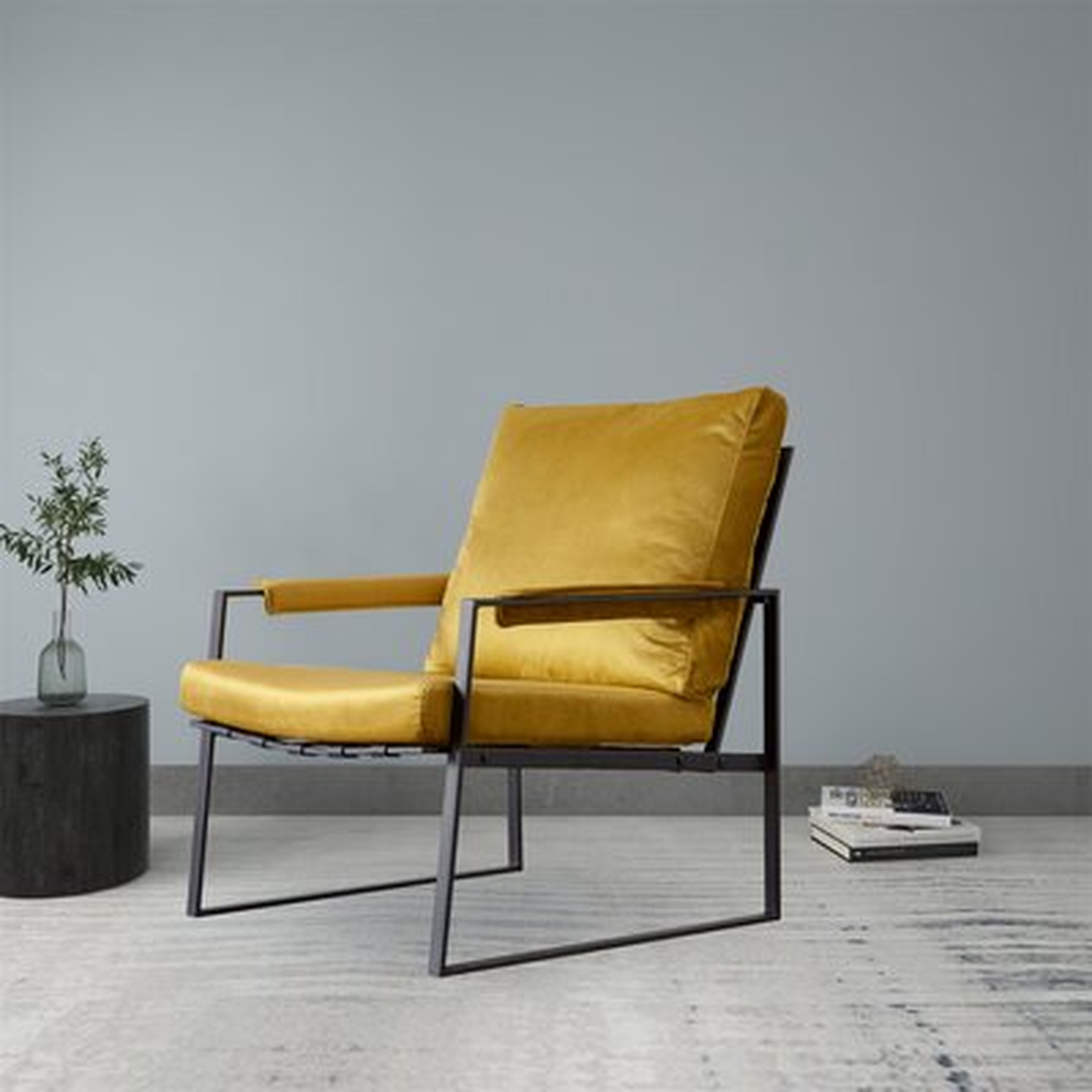 Accent Chair 27.6'' Wide Velvet Armchair - Wayfair