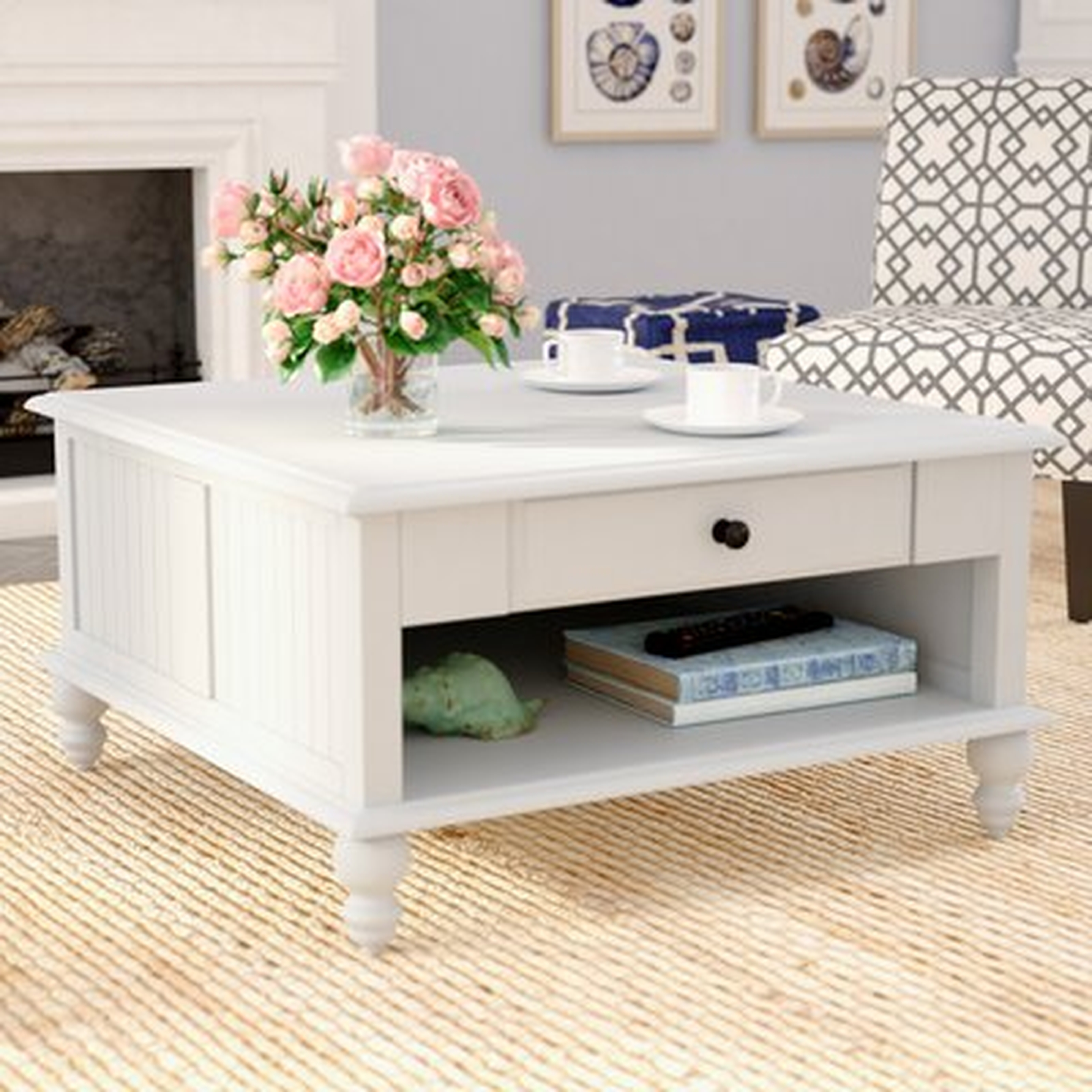 Witherspoon Coffee Table with Storage - Wayfair