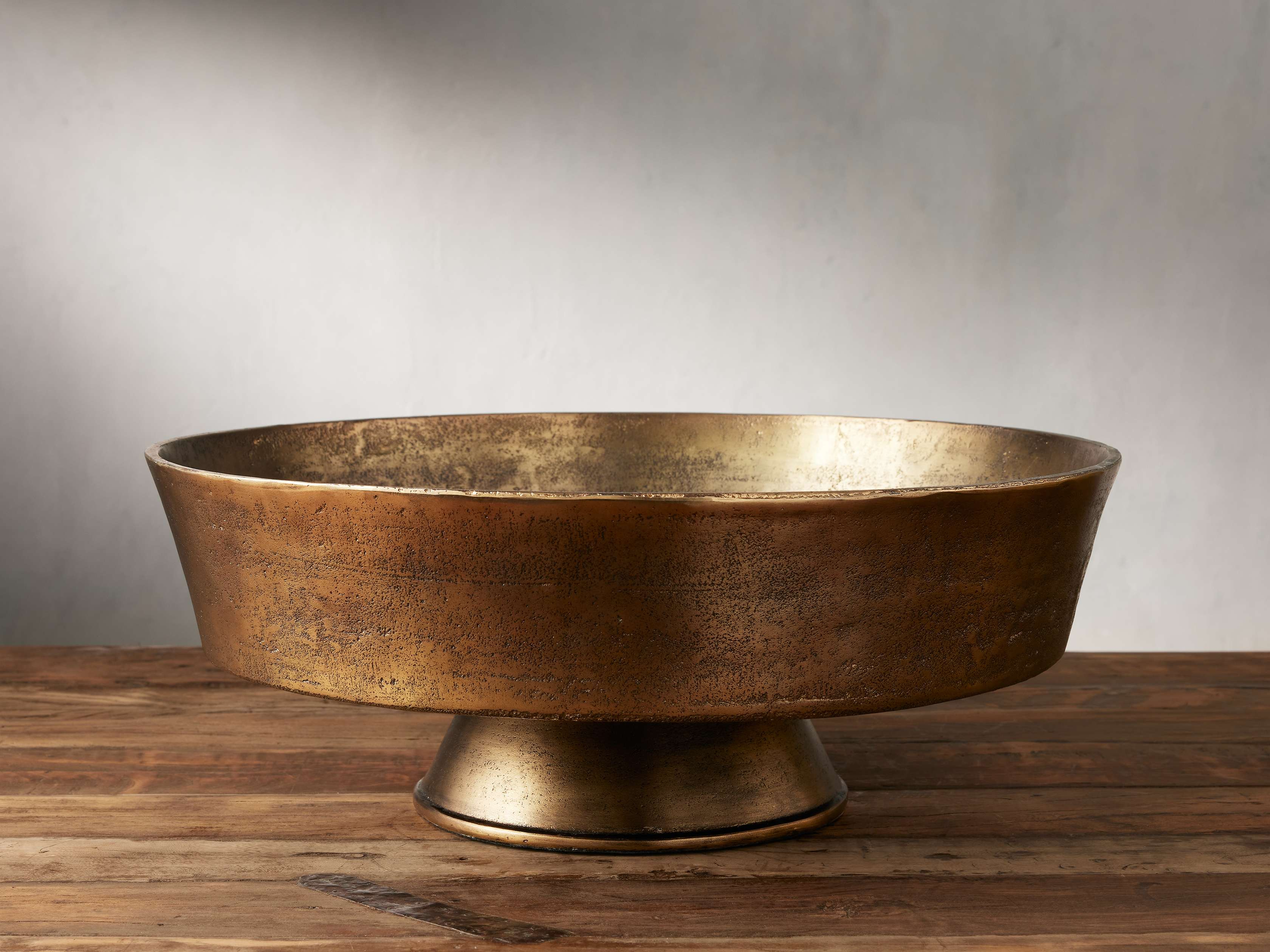 Camden Bowl in Aluminum Brass - Arhaus