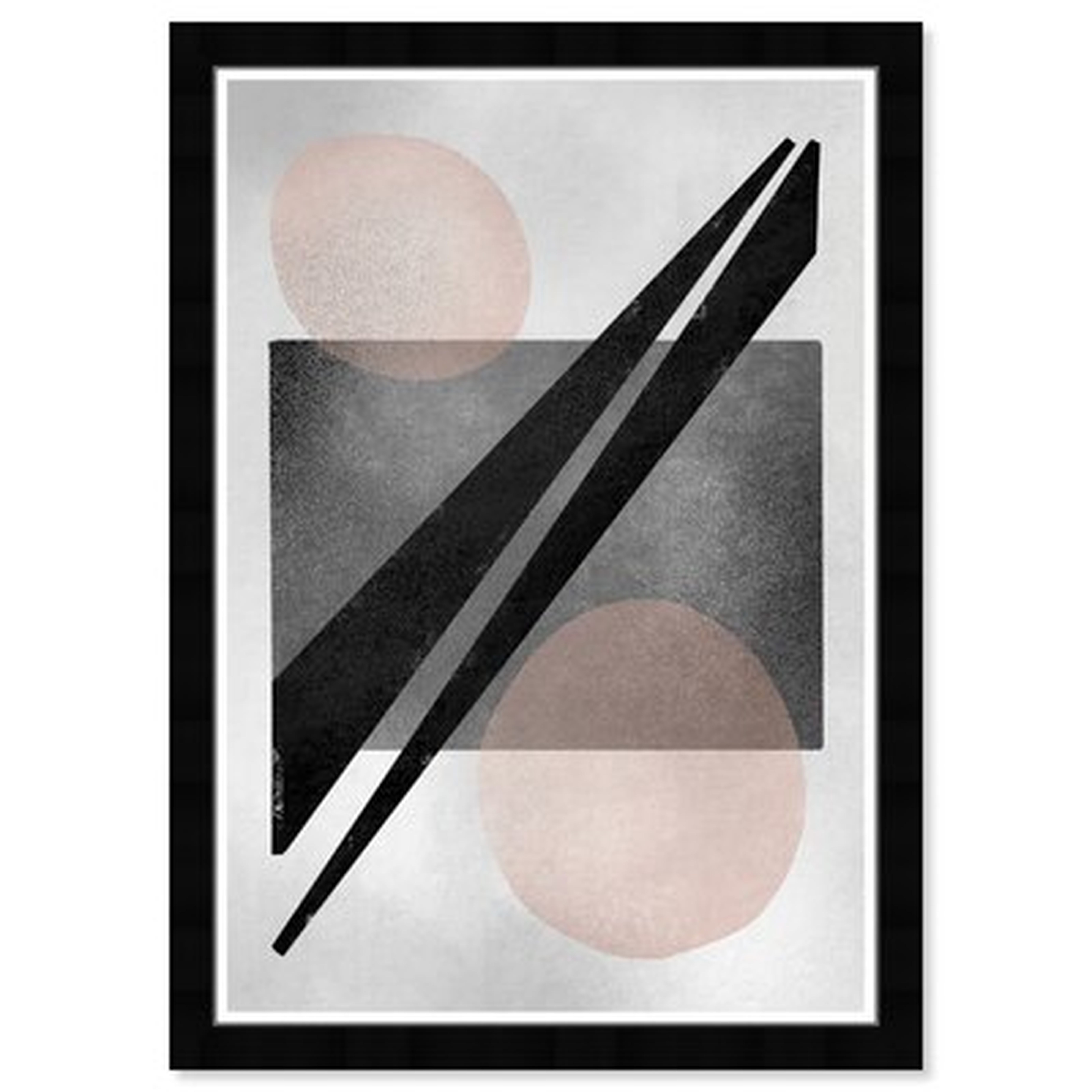 'Abstract Connection' - Picture Frame Graphic Art Print on Paper - Wayfair