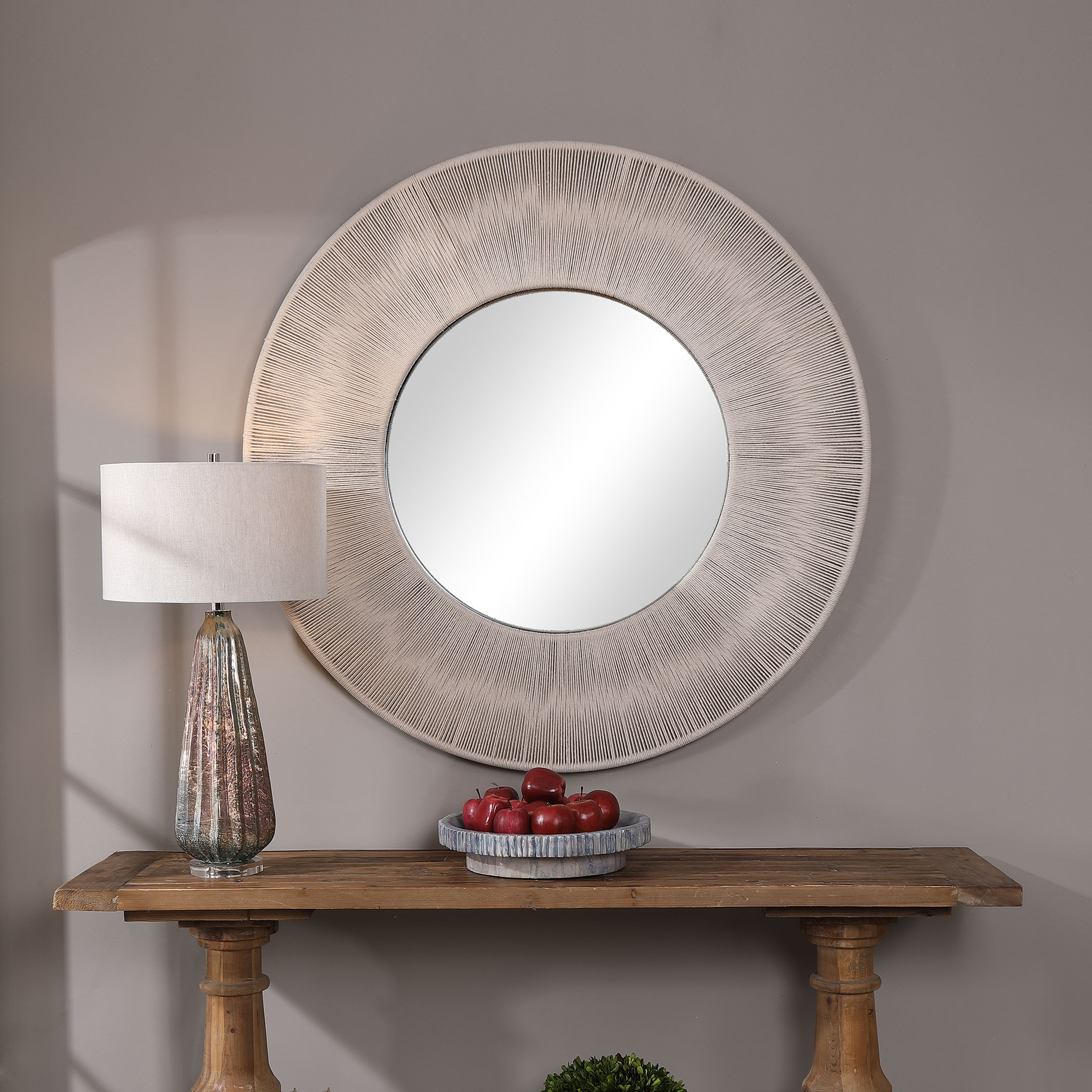 Sailor's Knot Round Mirror - Hudsonhill Foundry