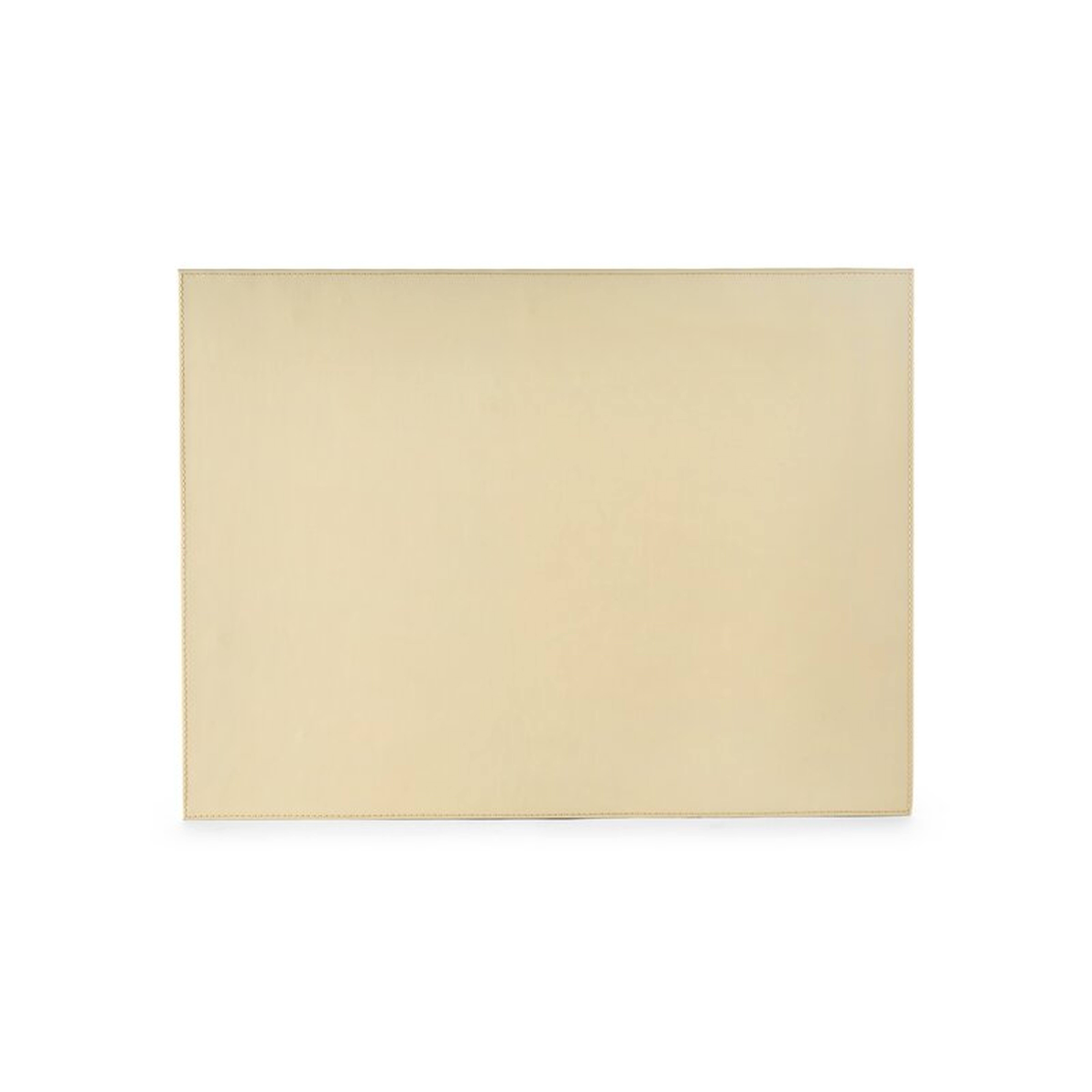 Bungalow 5 Hunter Blotter Desk Pad Color: Ivory - Perigold