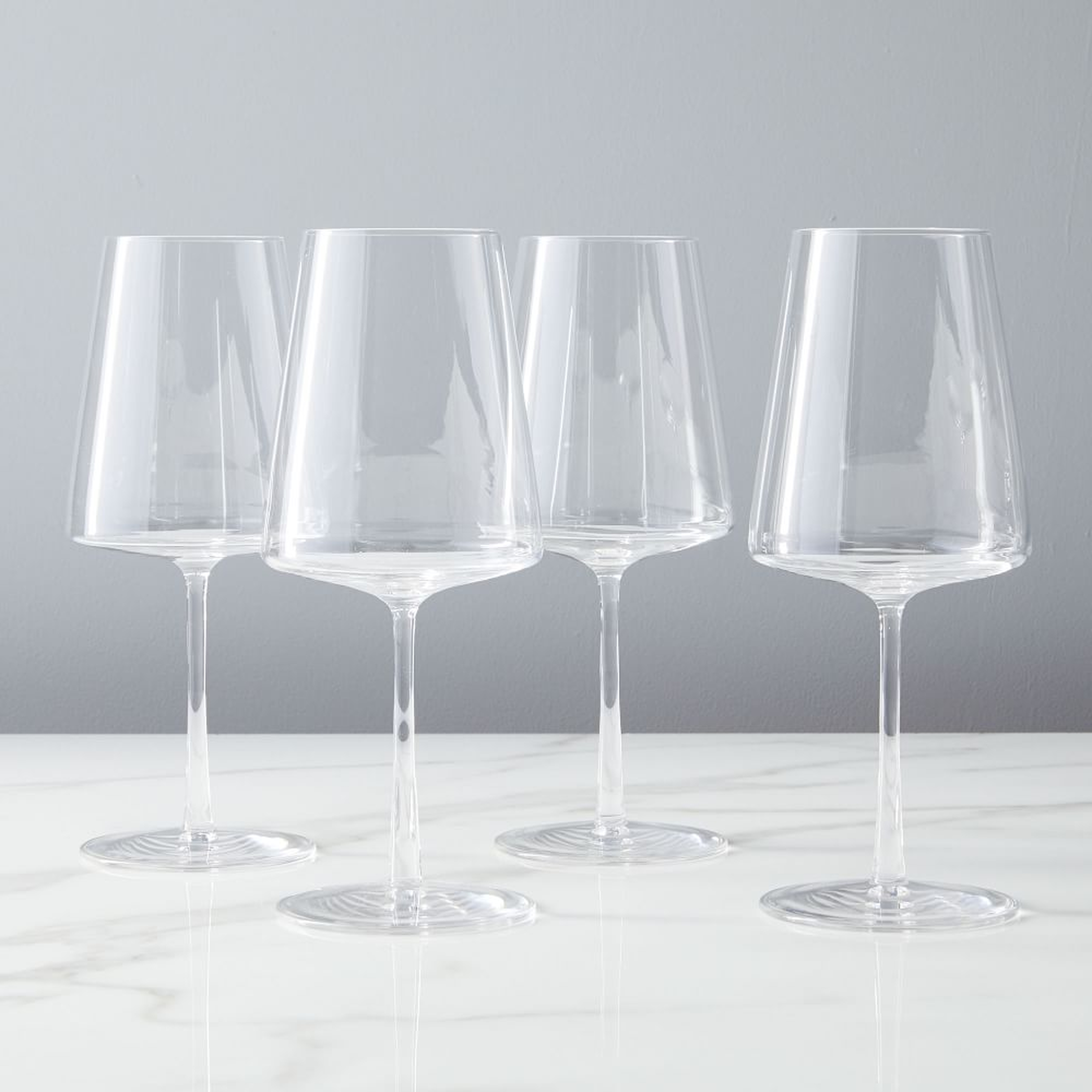Horizon Glassware, Red Wine, Set of 4 - West Elm