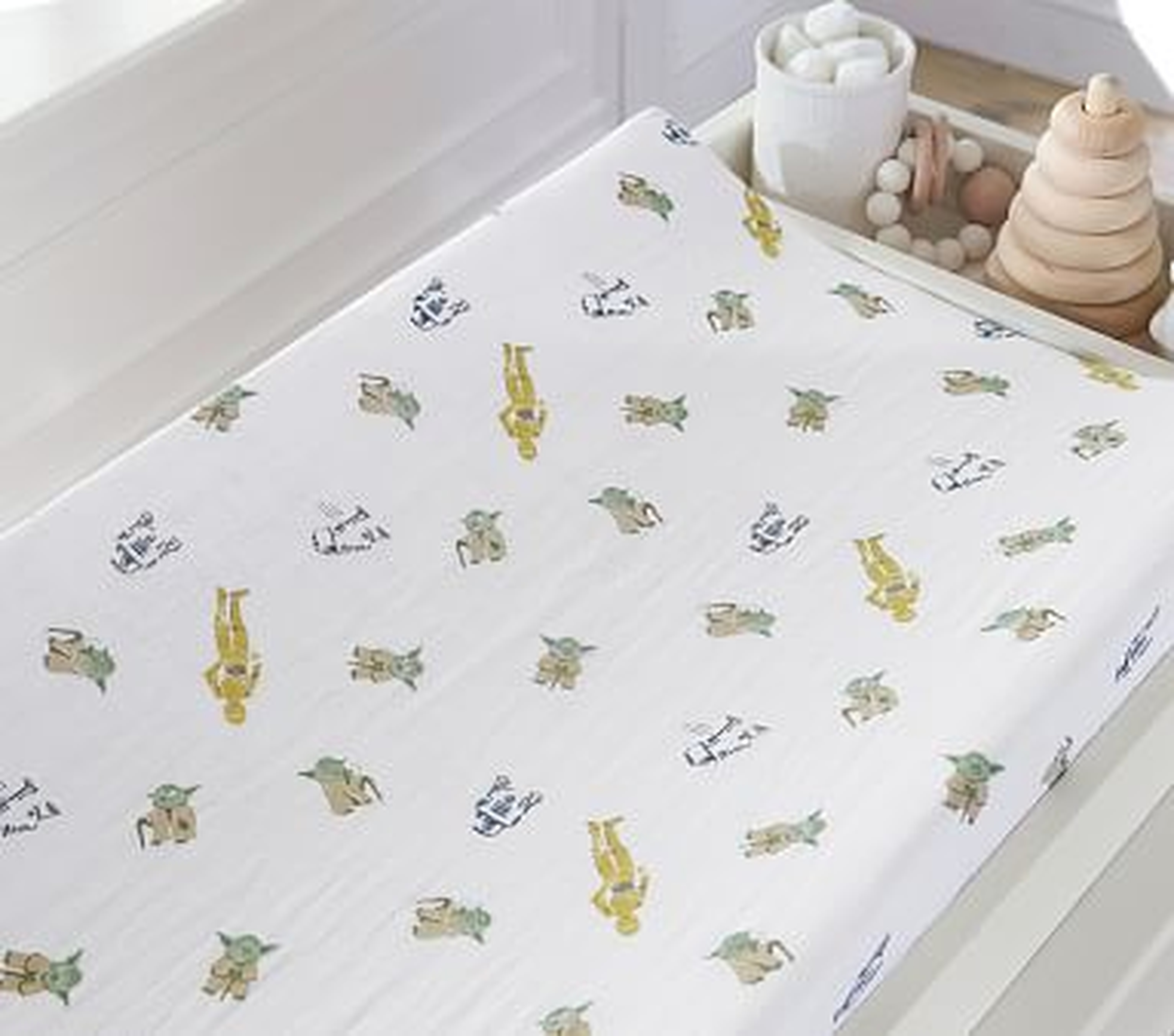 Conventional Changing Pad Insert &amp; Muslin Star Wars Cover - Pottery Barn Kids