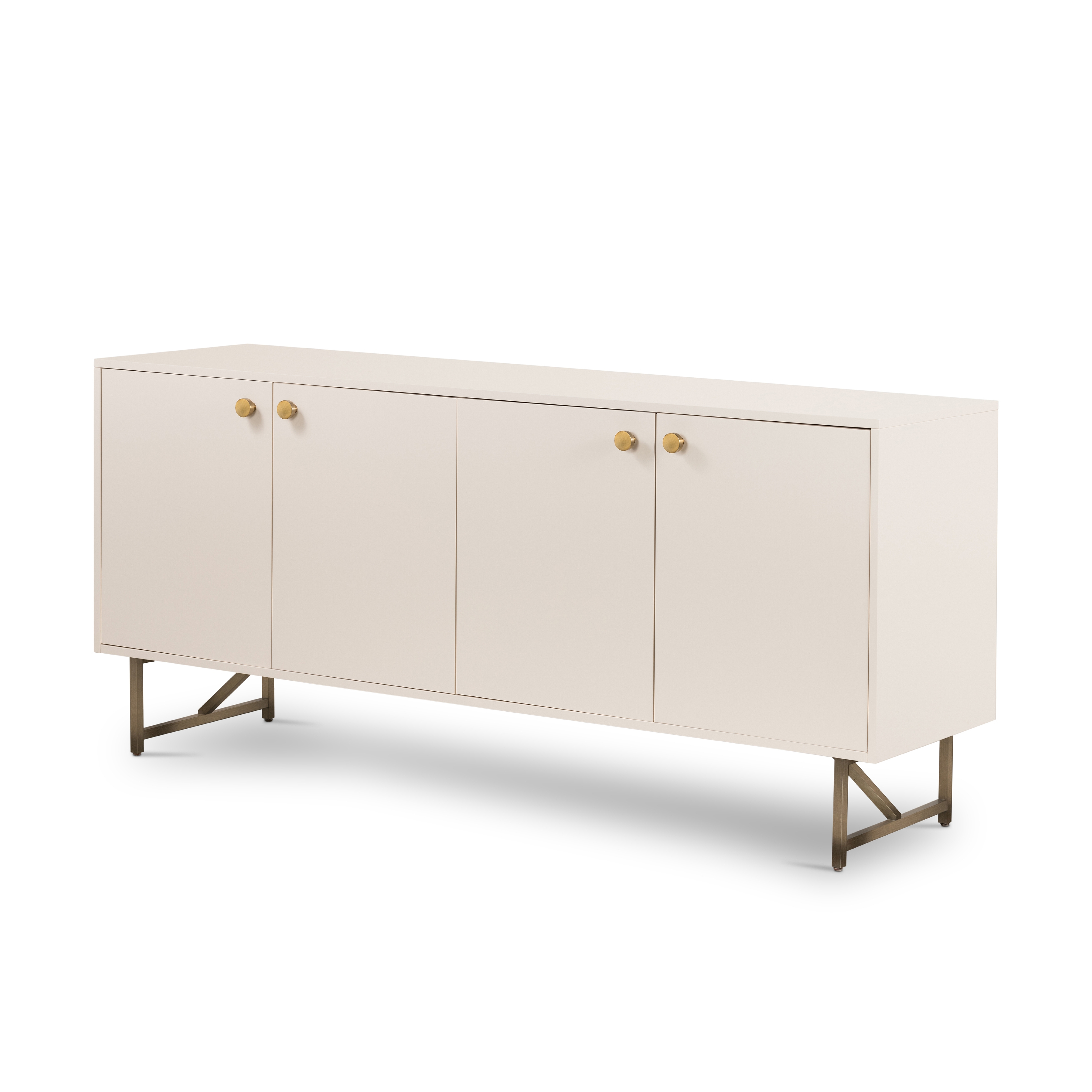 Van Sideboard-Matte Alabaster - Four Hands