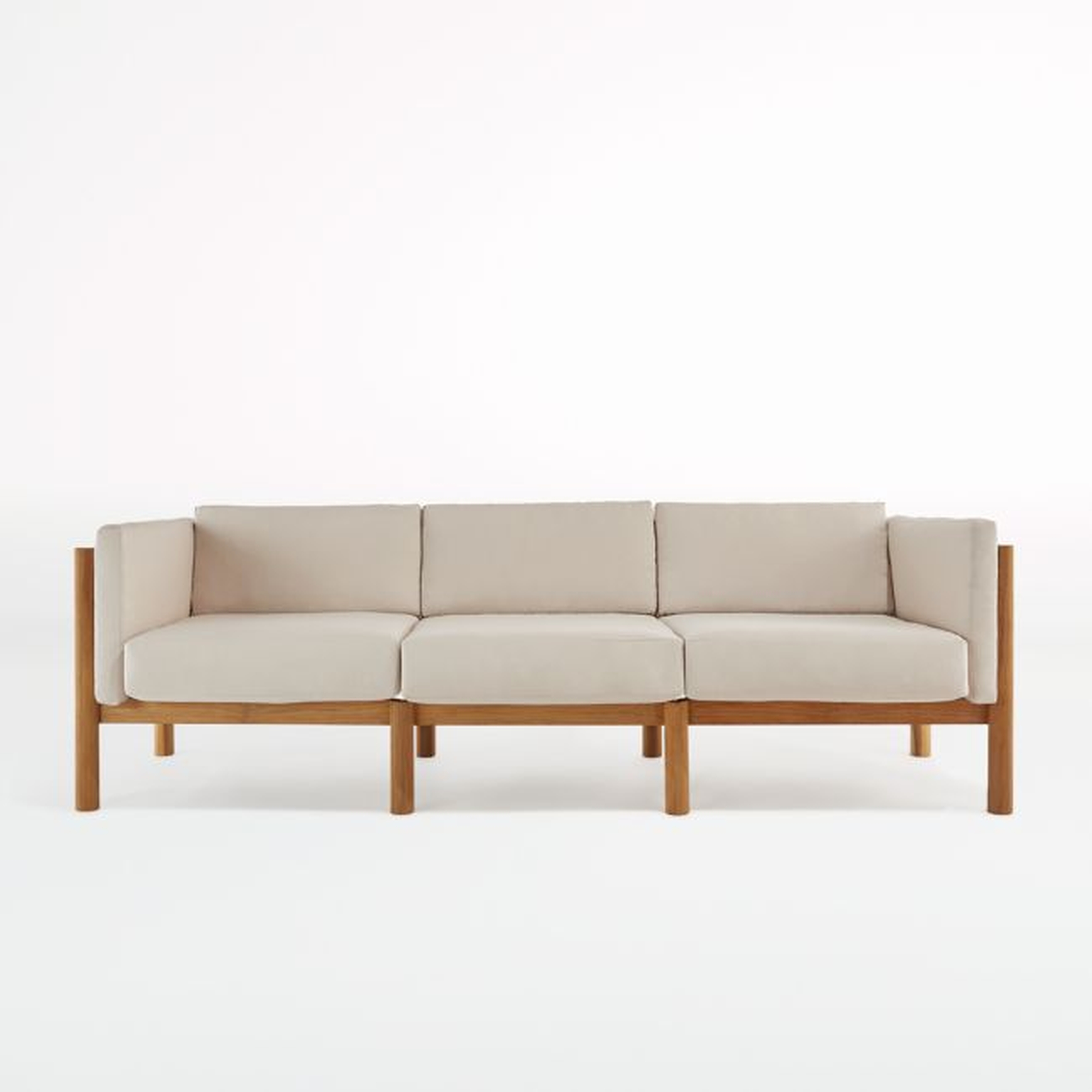 Neighbor ™ Haven 93" Canvas Outdoor Sofa - Crate and Barrel