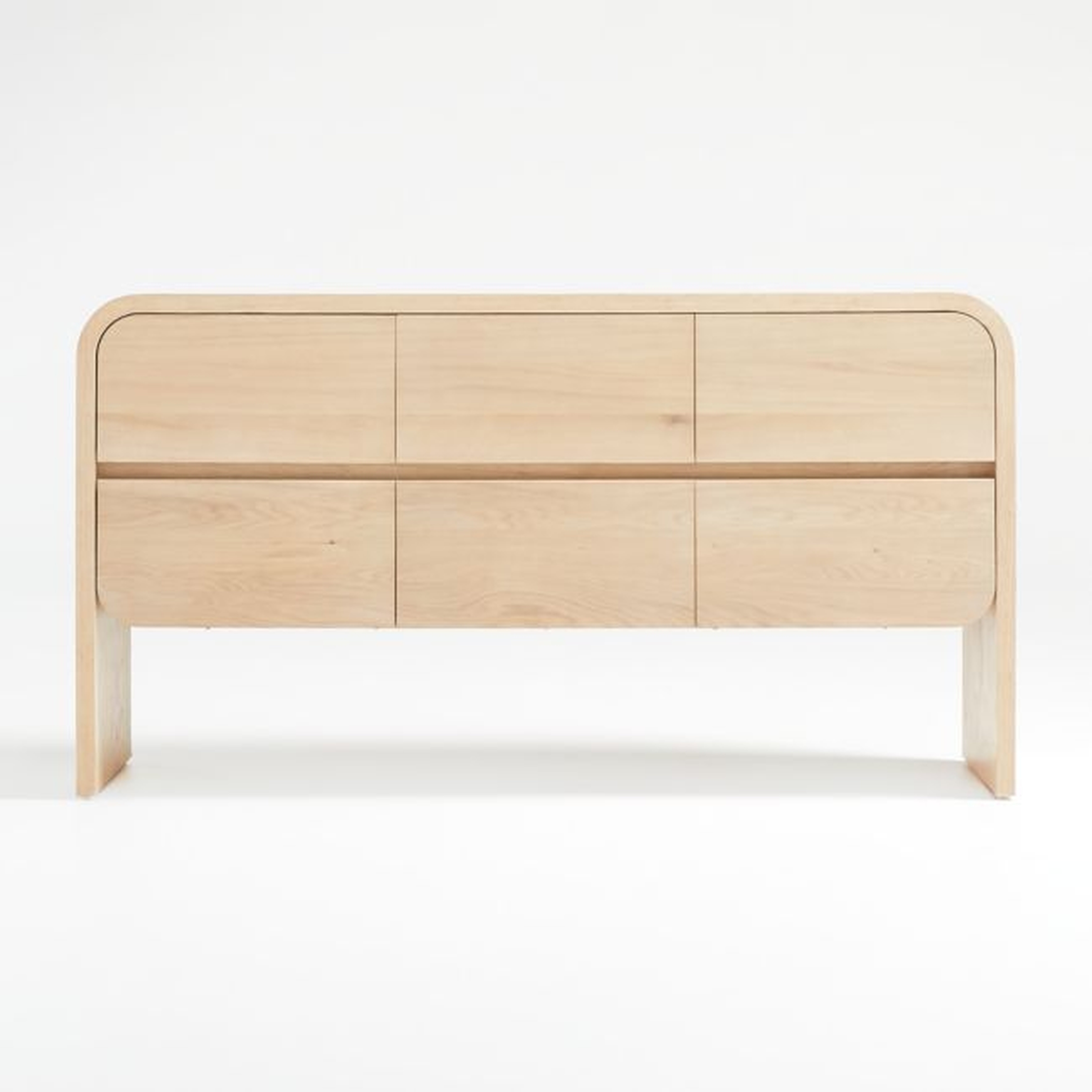 Cortez Natural Floating Dresser by Leanne Ford - Crate and Barrel