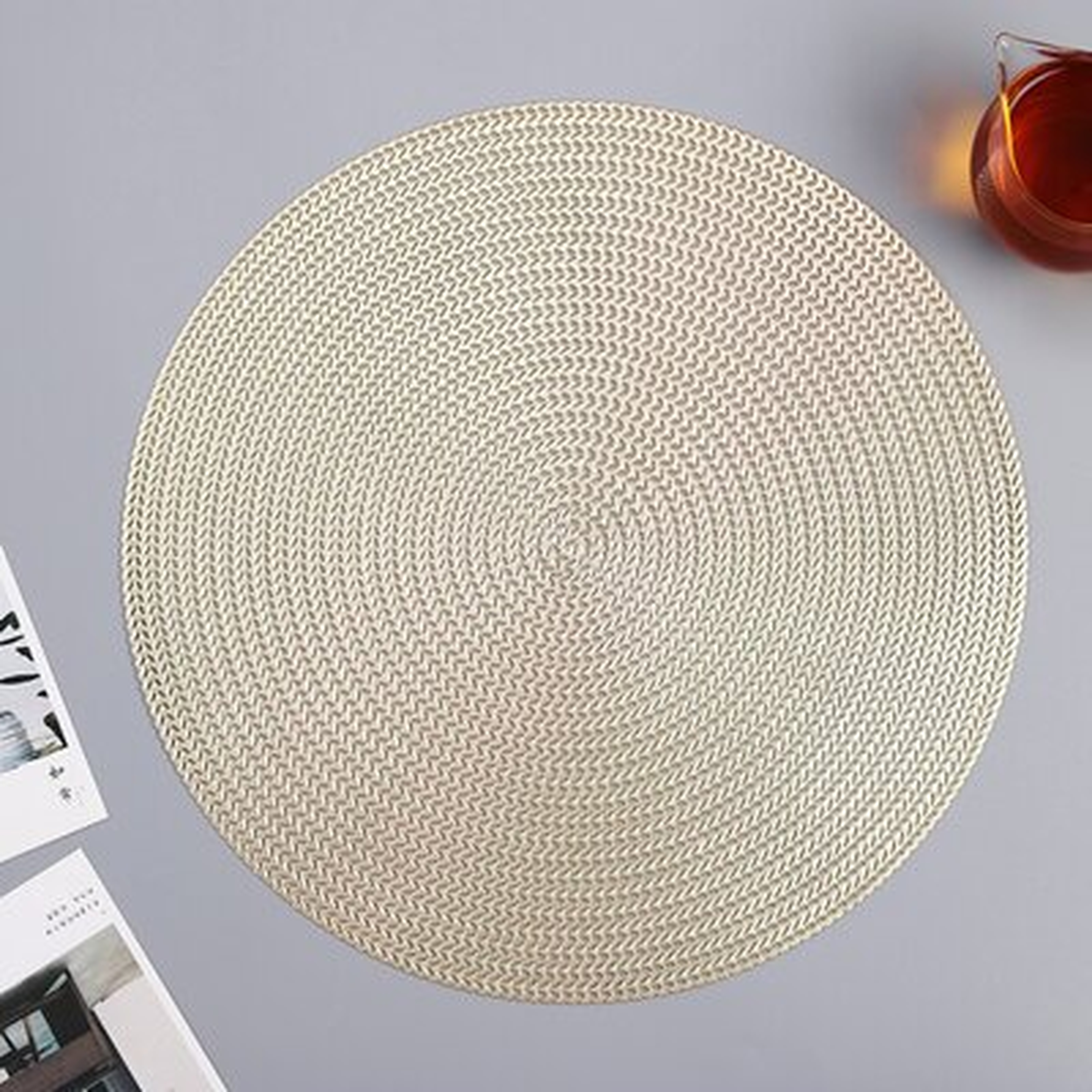 Mariaella 6 Piece Vinyl Placemat Set - Wayfair