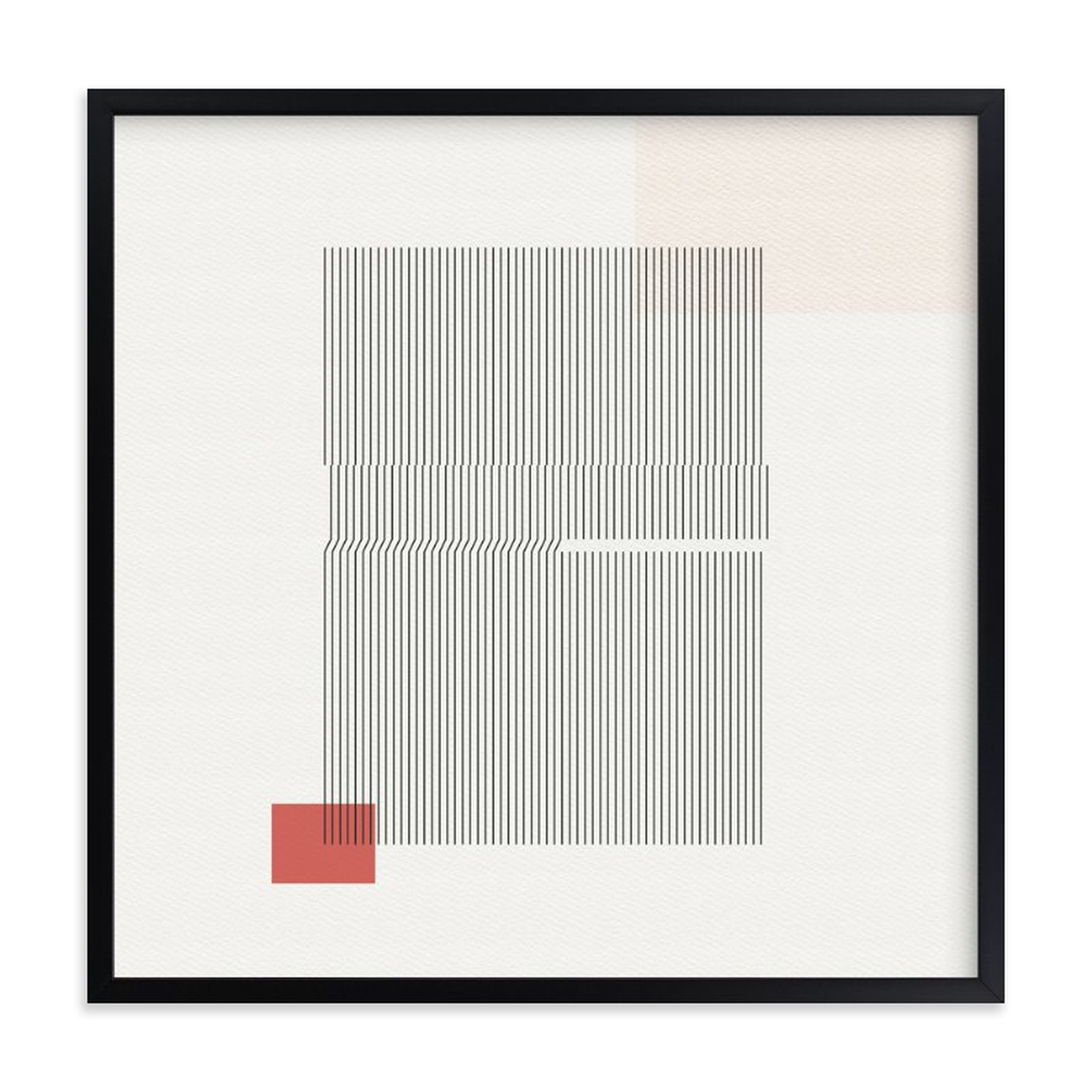 Folded Lines Limited Edition Fine Art Print - Minted