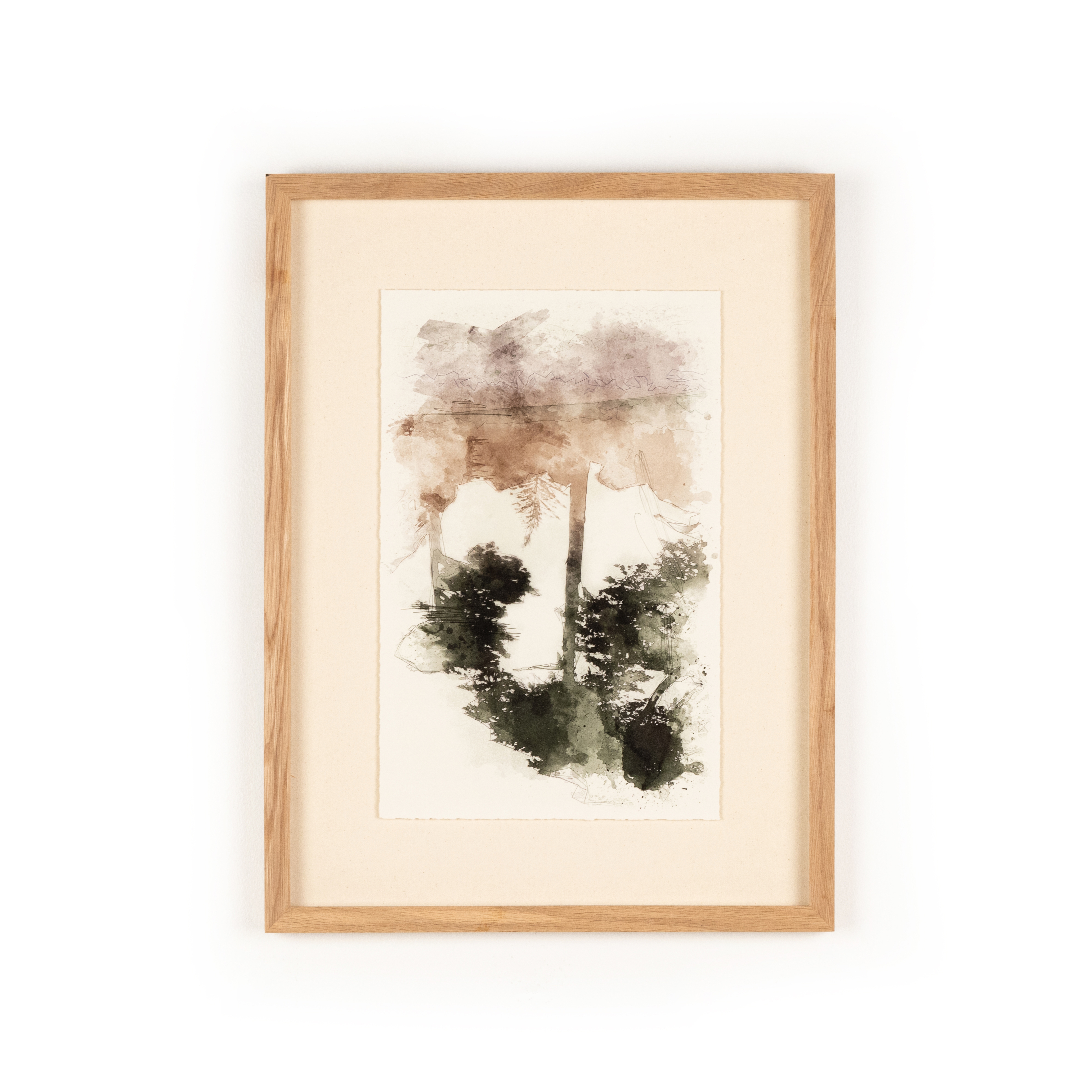 Tree Sketch Ii By Coup D'esprit - Four Hands
