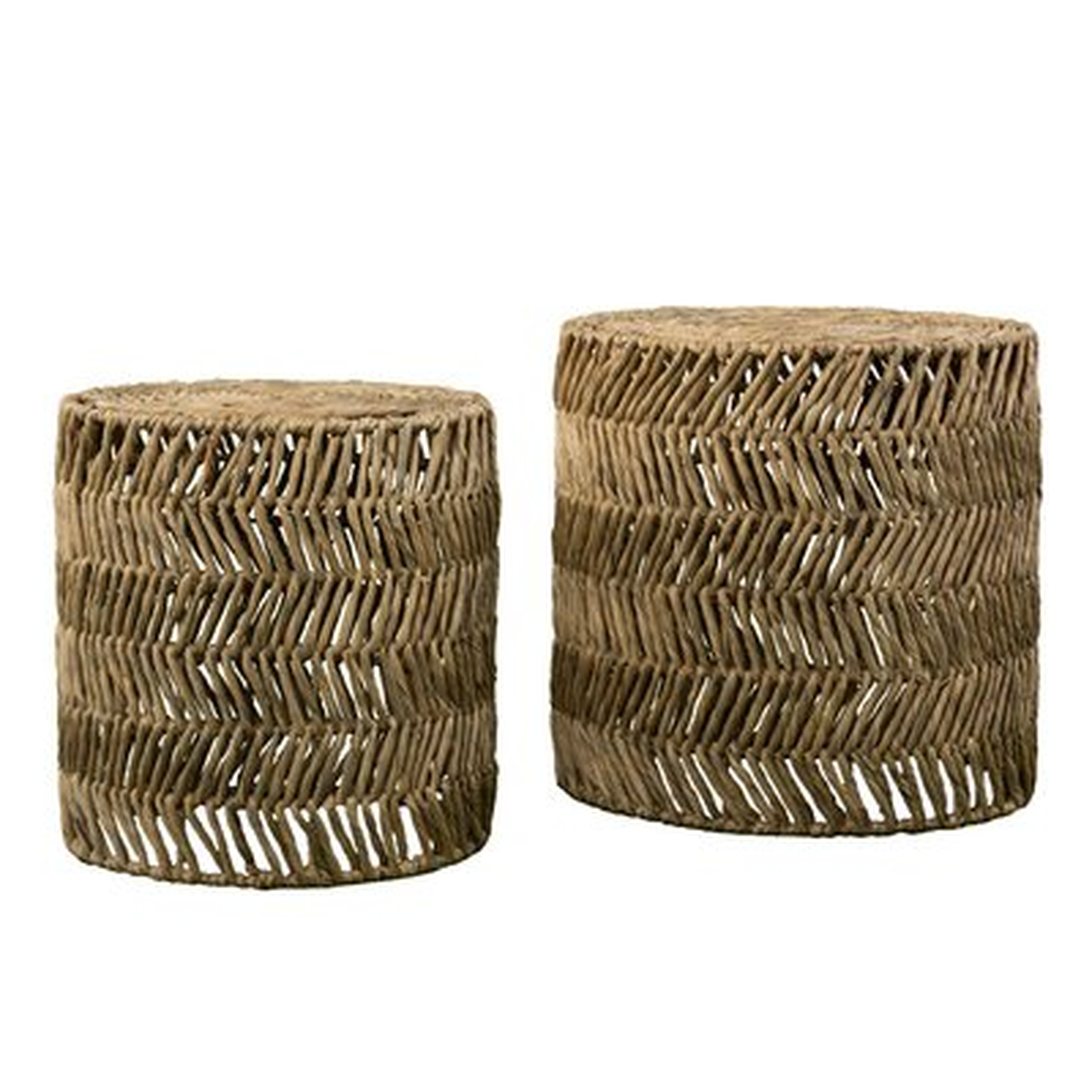 Davari Drum Nesting Tables (Set of 2) - Wayfair