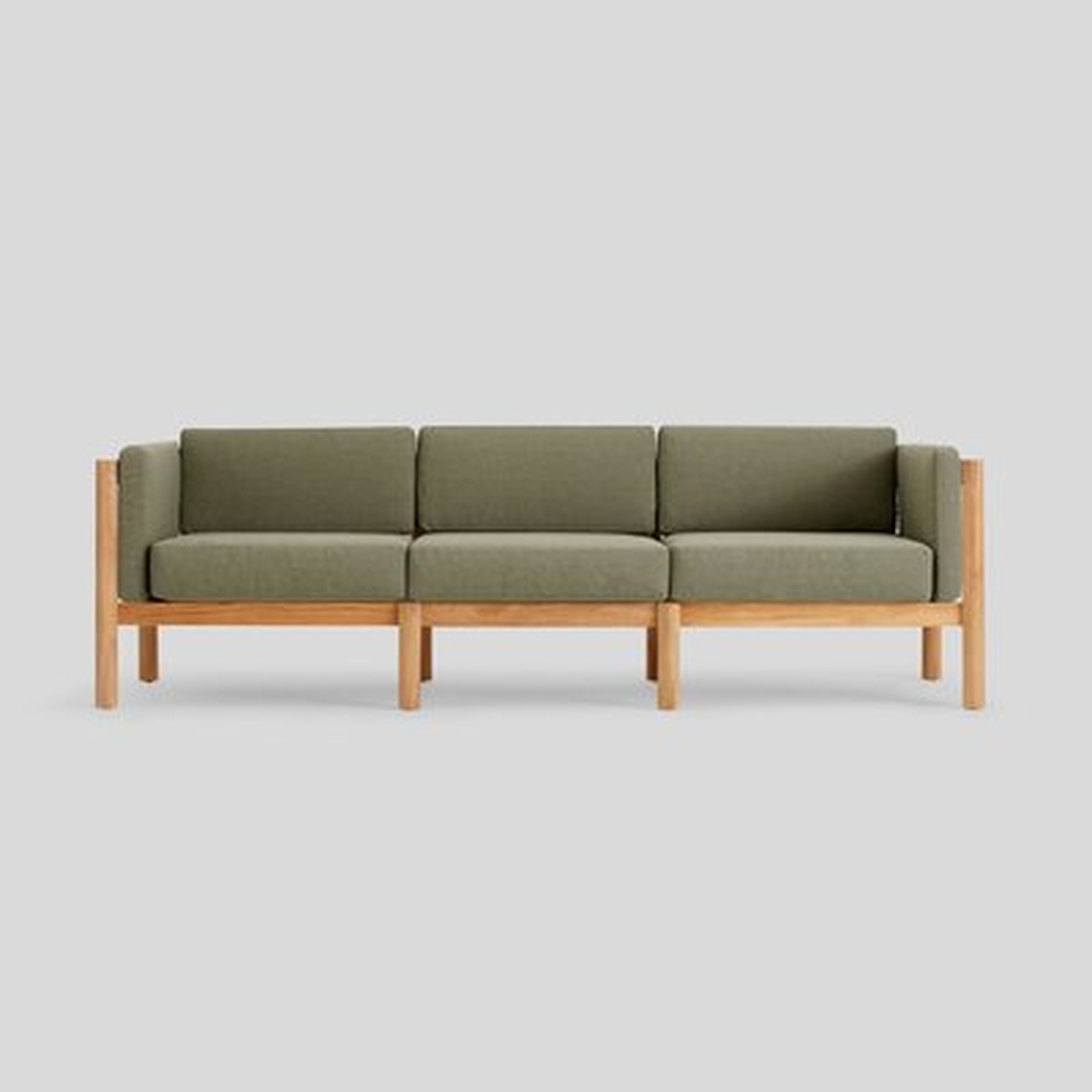 Haven Teak Outdoor Sofa in Leaf by Neighbor - Wayfair