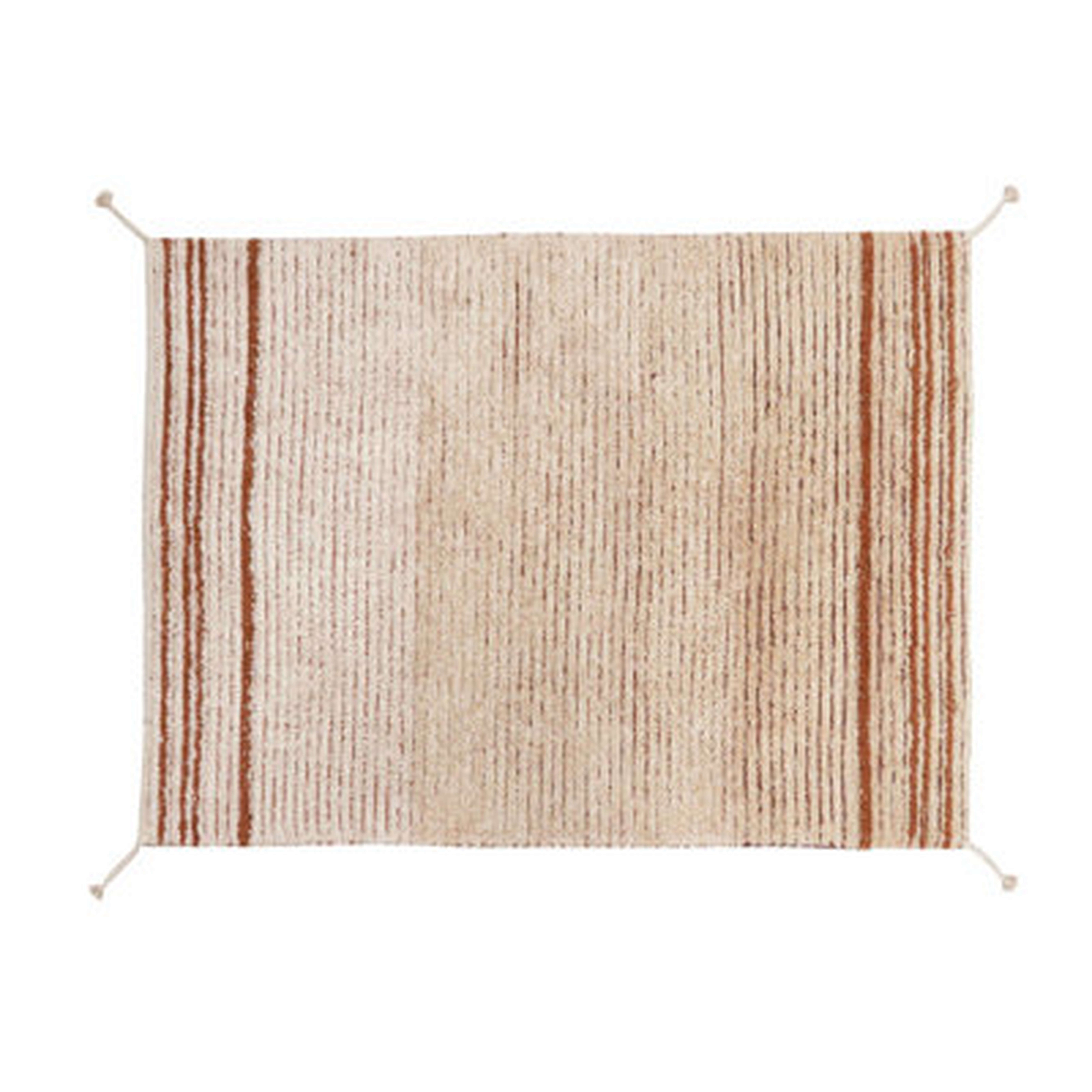 Reversible Washable Rug Twin Toffee - Wayfair