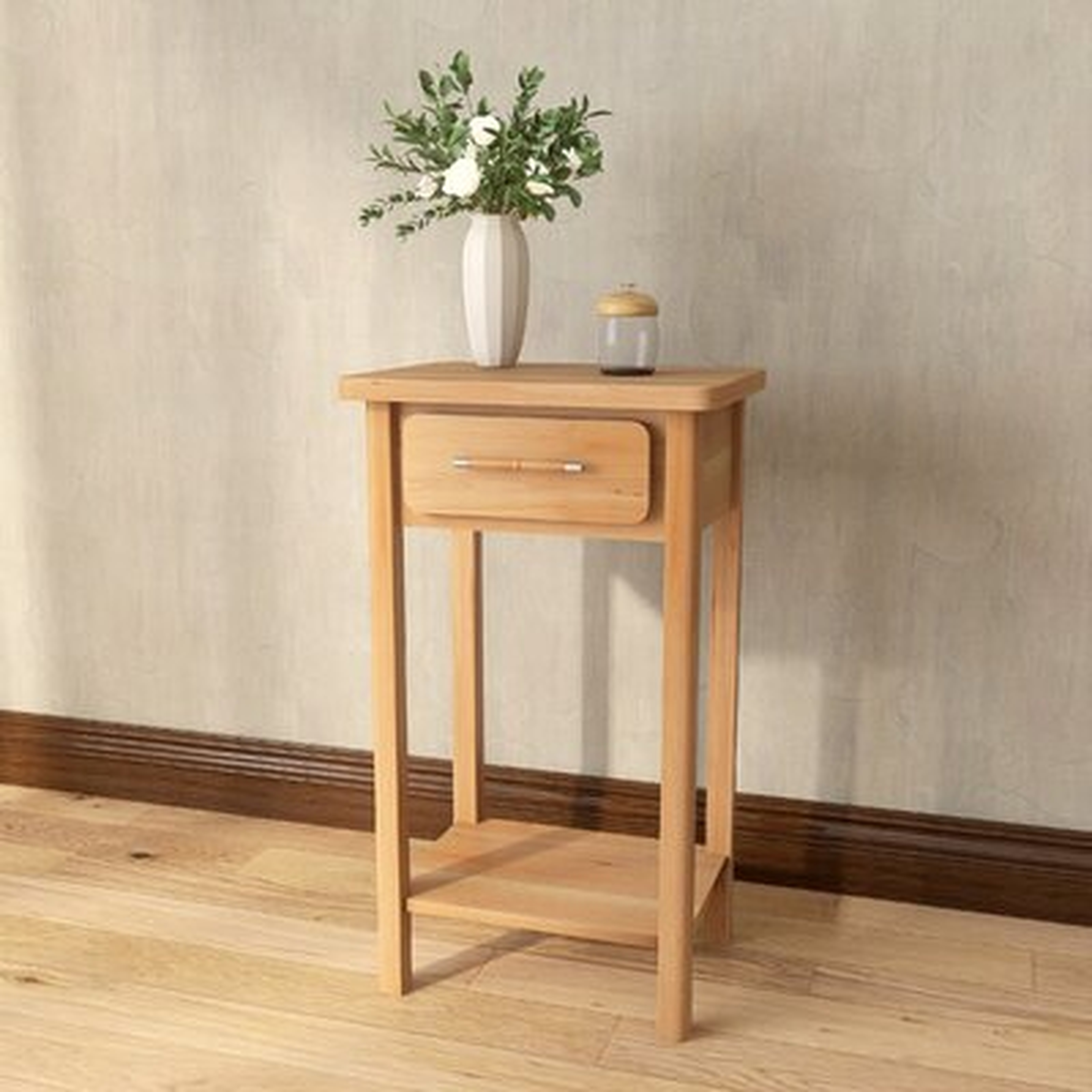 Jandrain End Table with Storage - Wayfair