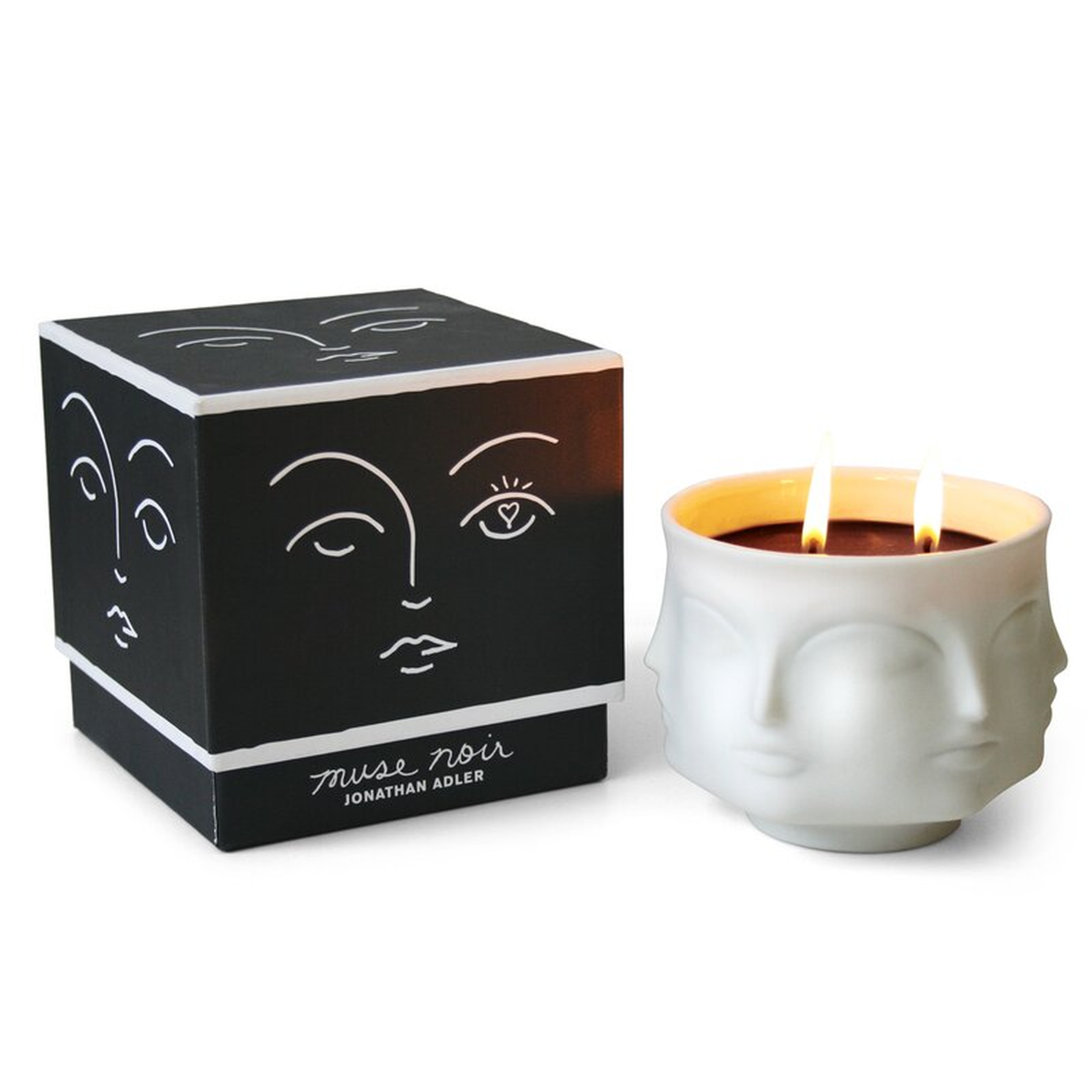 Jonathan Adler Muse Noir Candle - Perigold