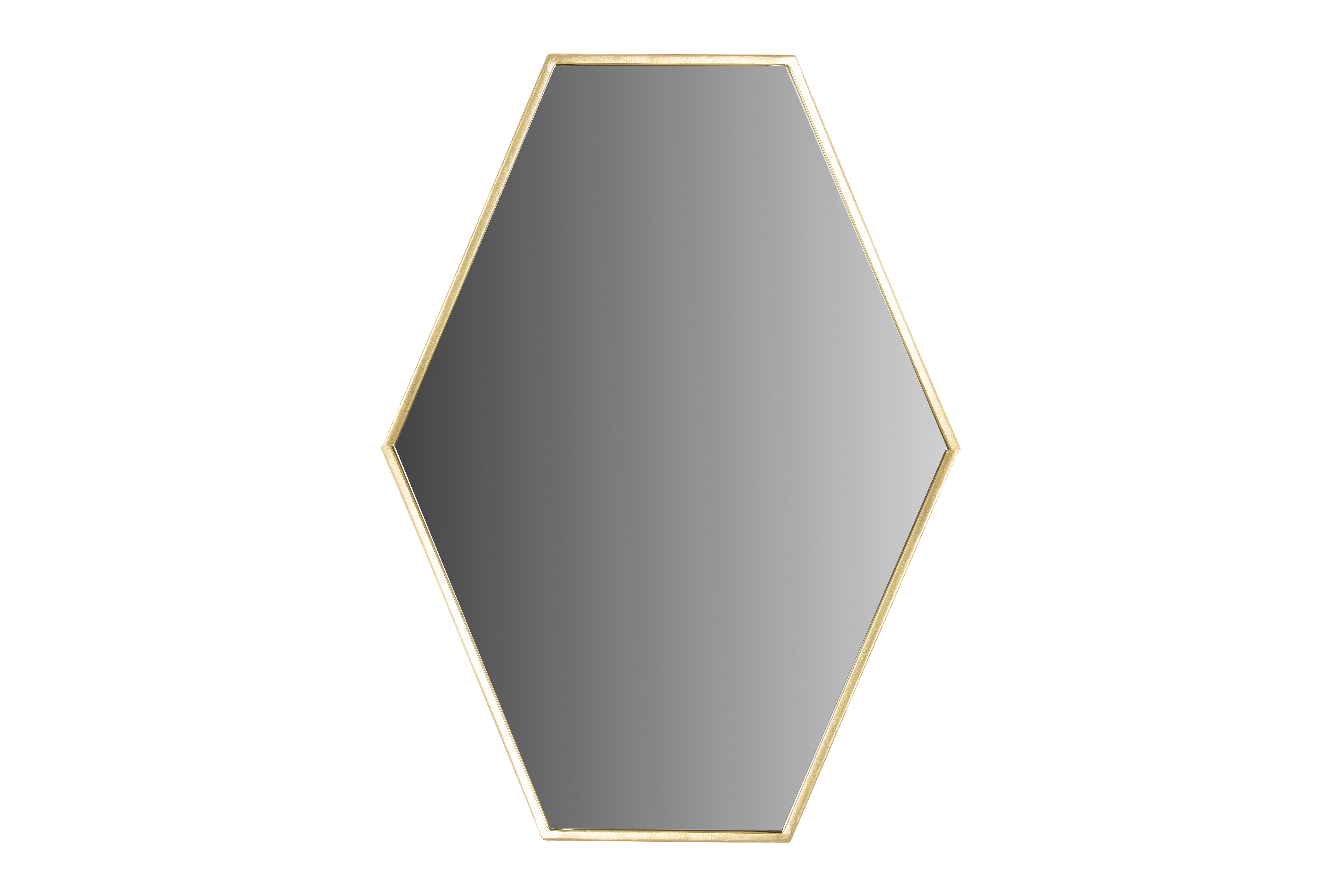 31.5" Metal Hexagon Mirror - Nomad Home