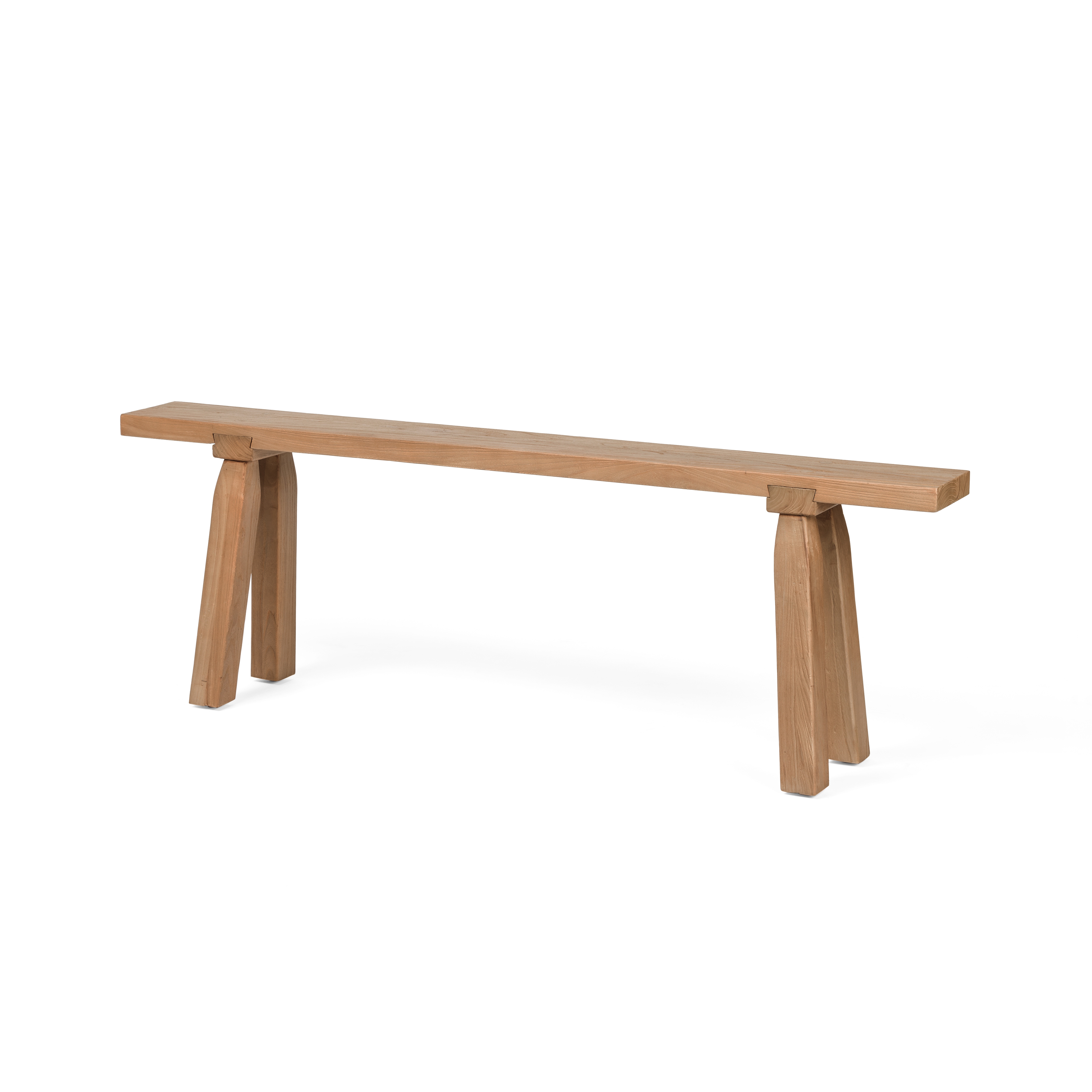 Lahana Accent Bench-Natural Elm - Four Hands