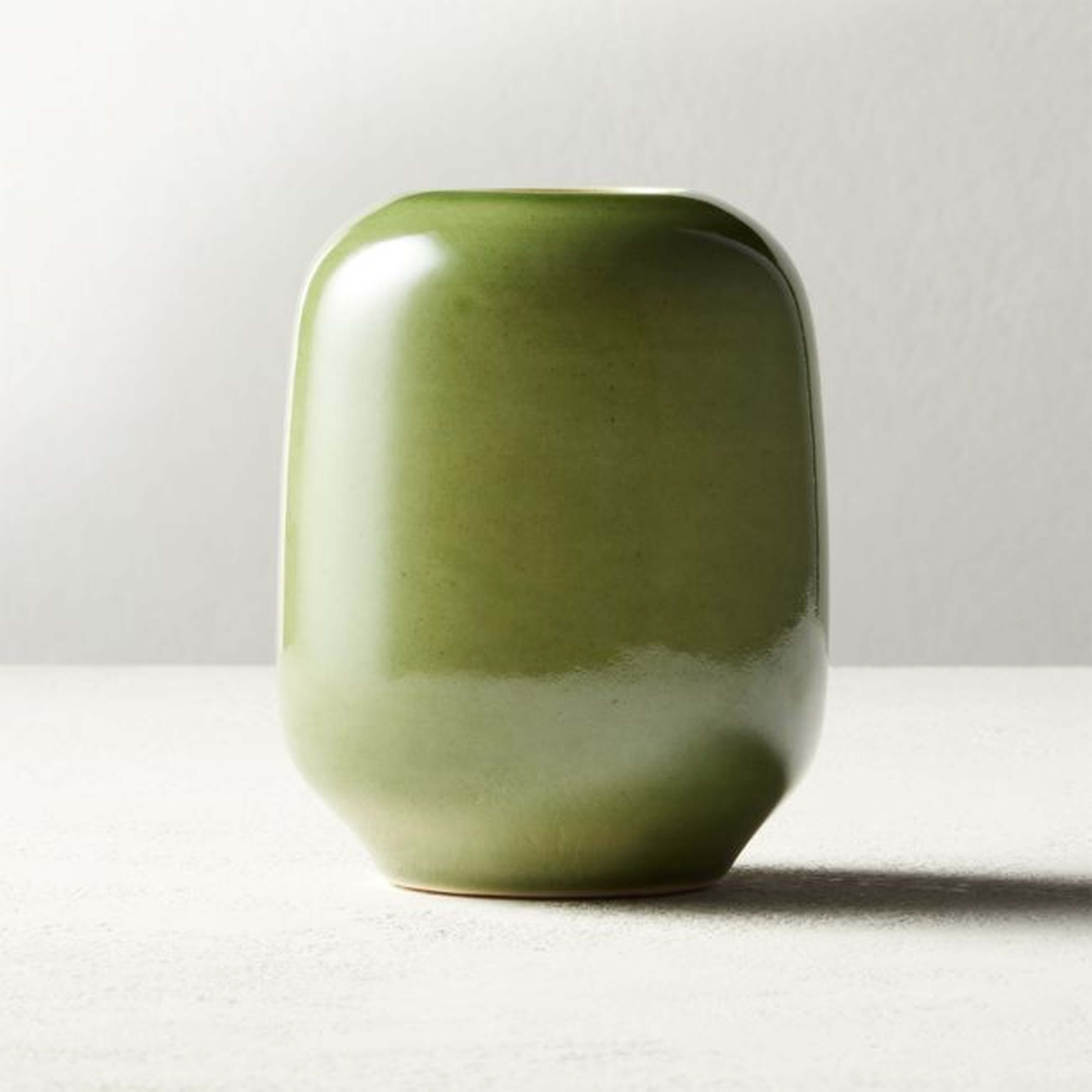 Olive Green Bud Vase - CB2