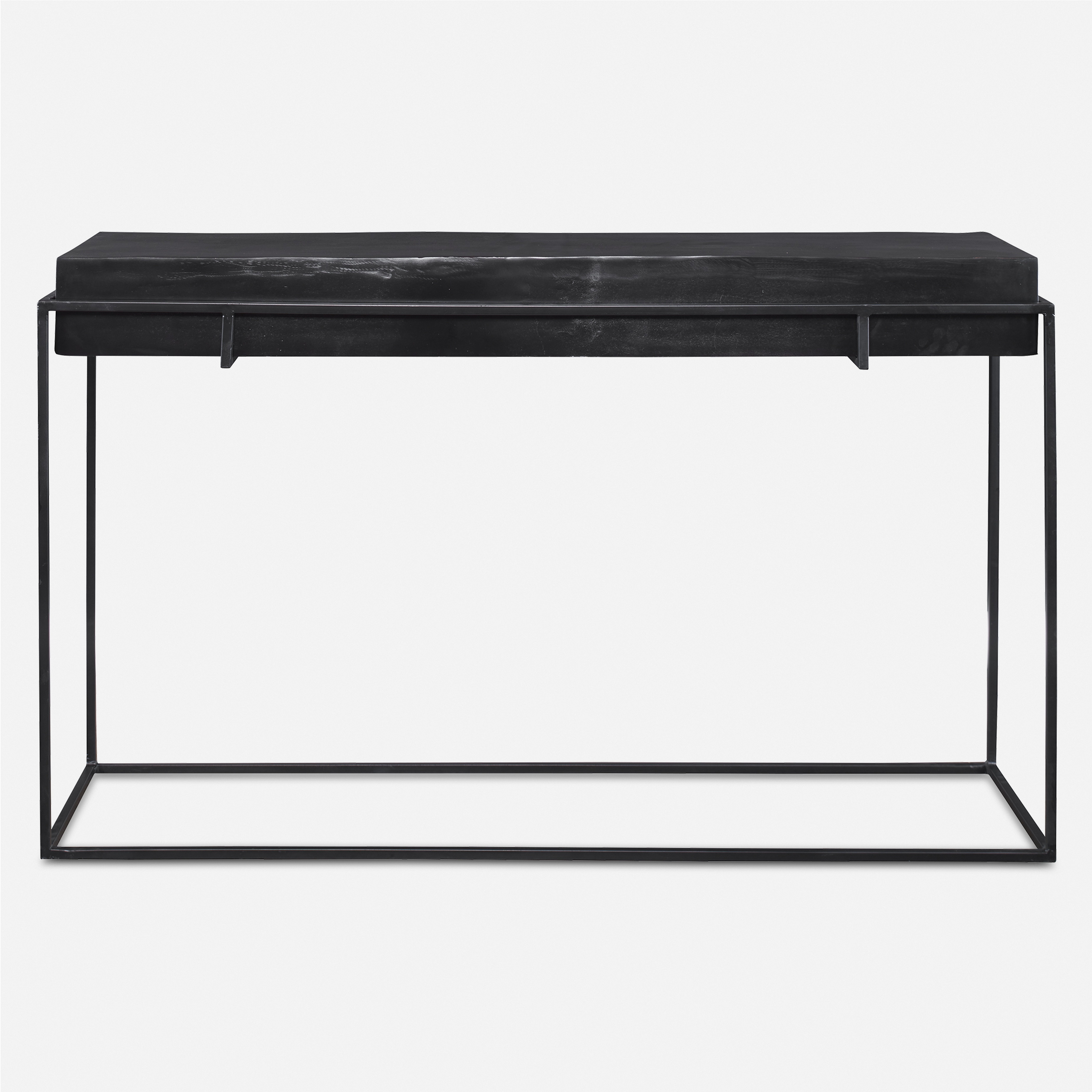 Telone Modern Black Console Table - Uttermost