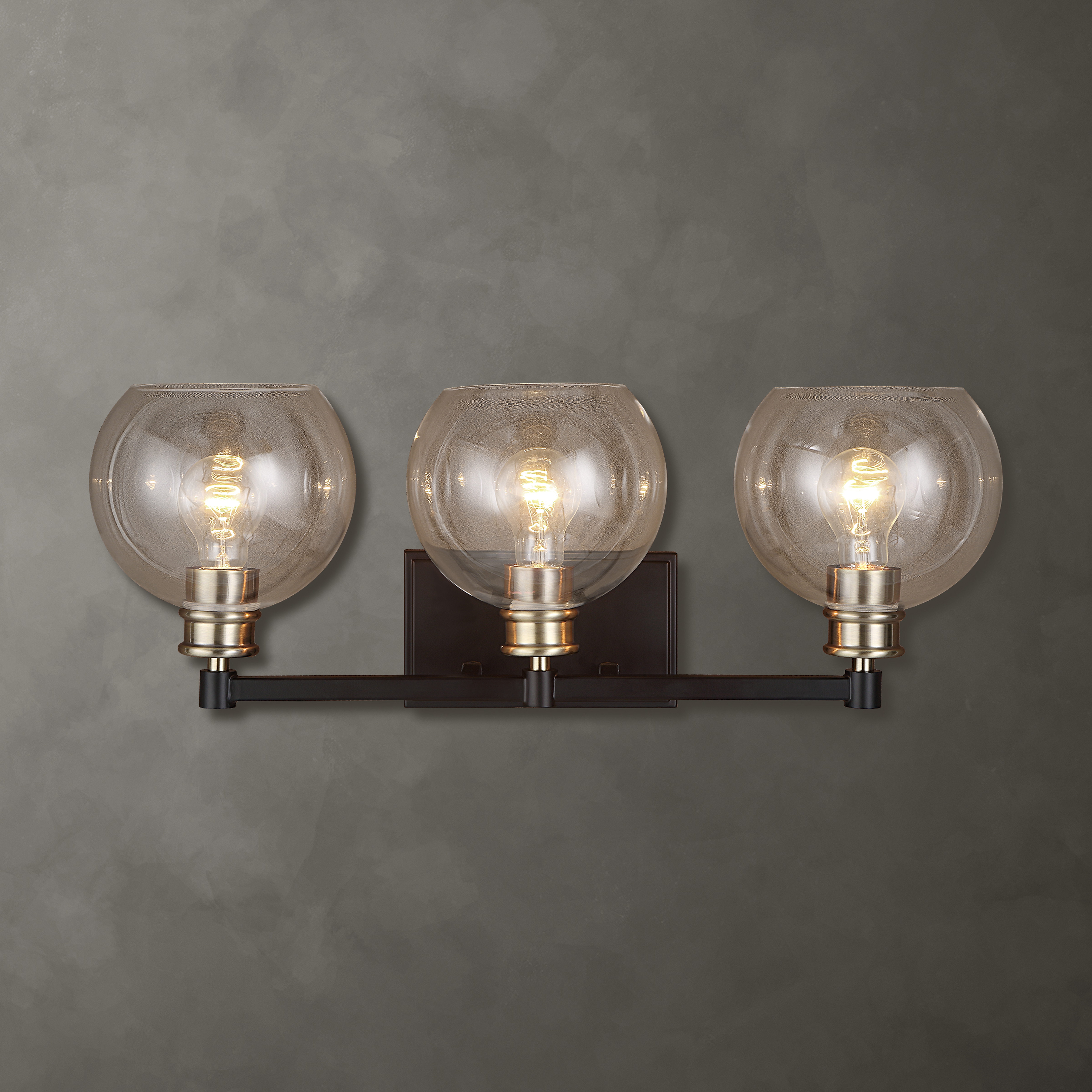 Kent Edison 3 Light Vanity - Uttermost