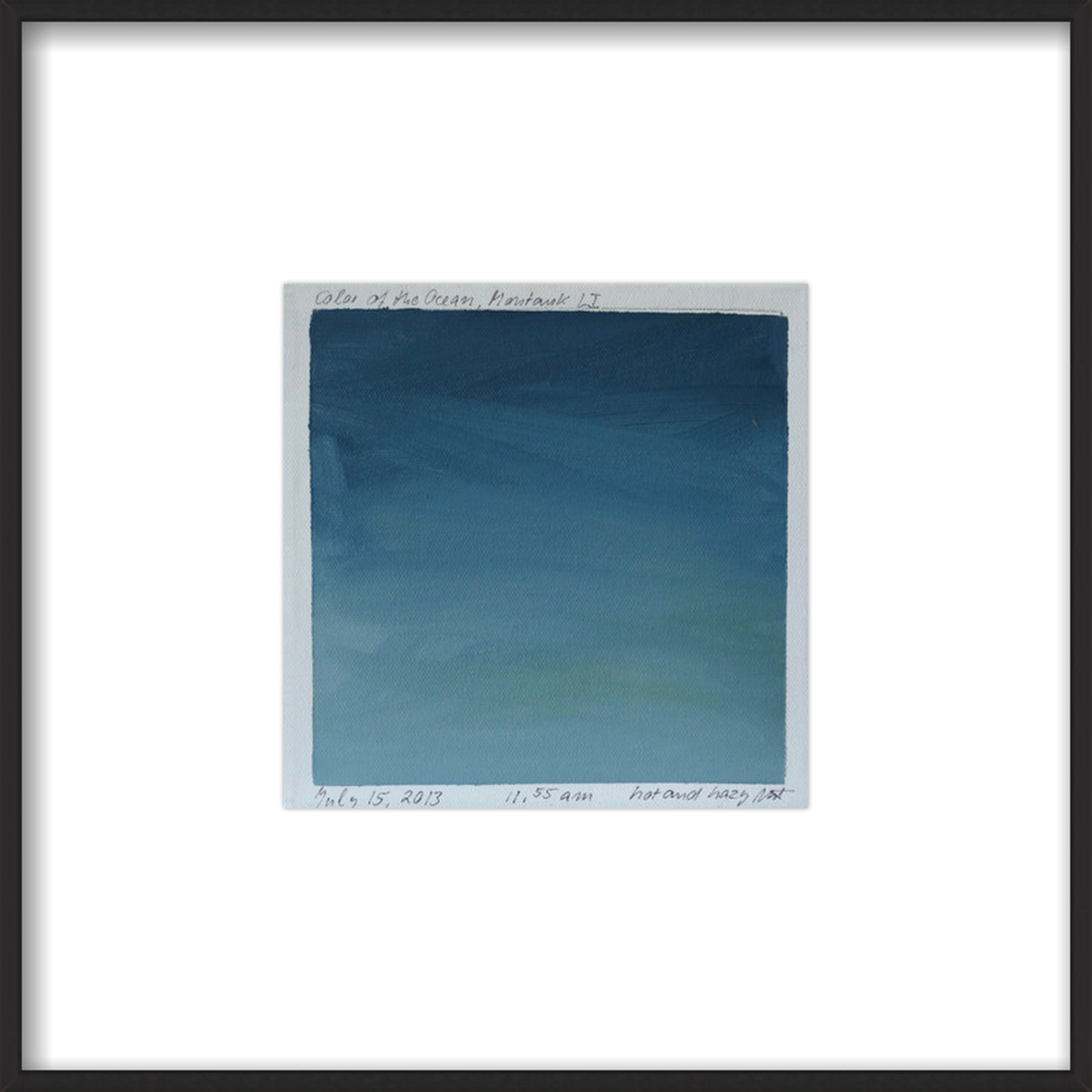 Blue Painting 6 by Marie Freudenberger for Artfully Walls - Artfully Walls