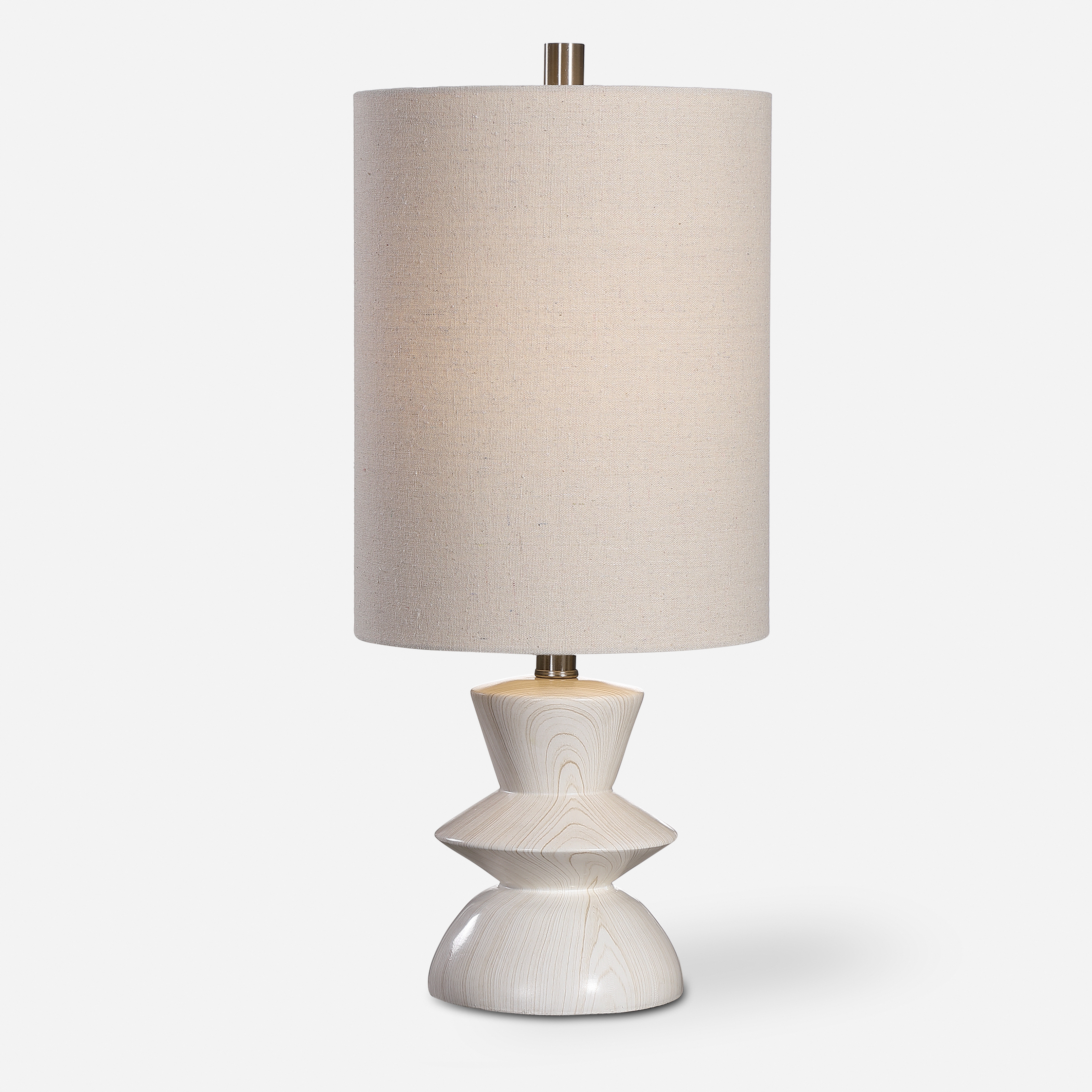 Stevens Bleached Wood Buffet Lamp - Uttermost