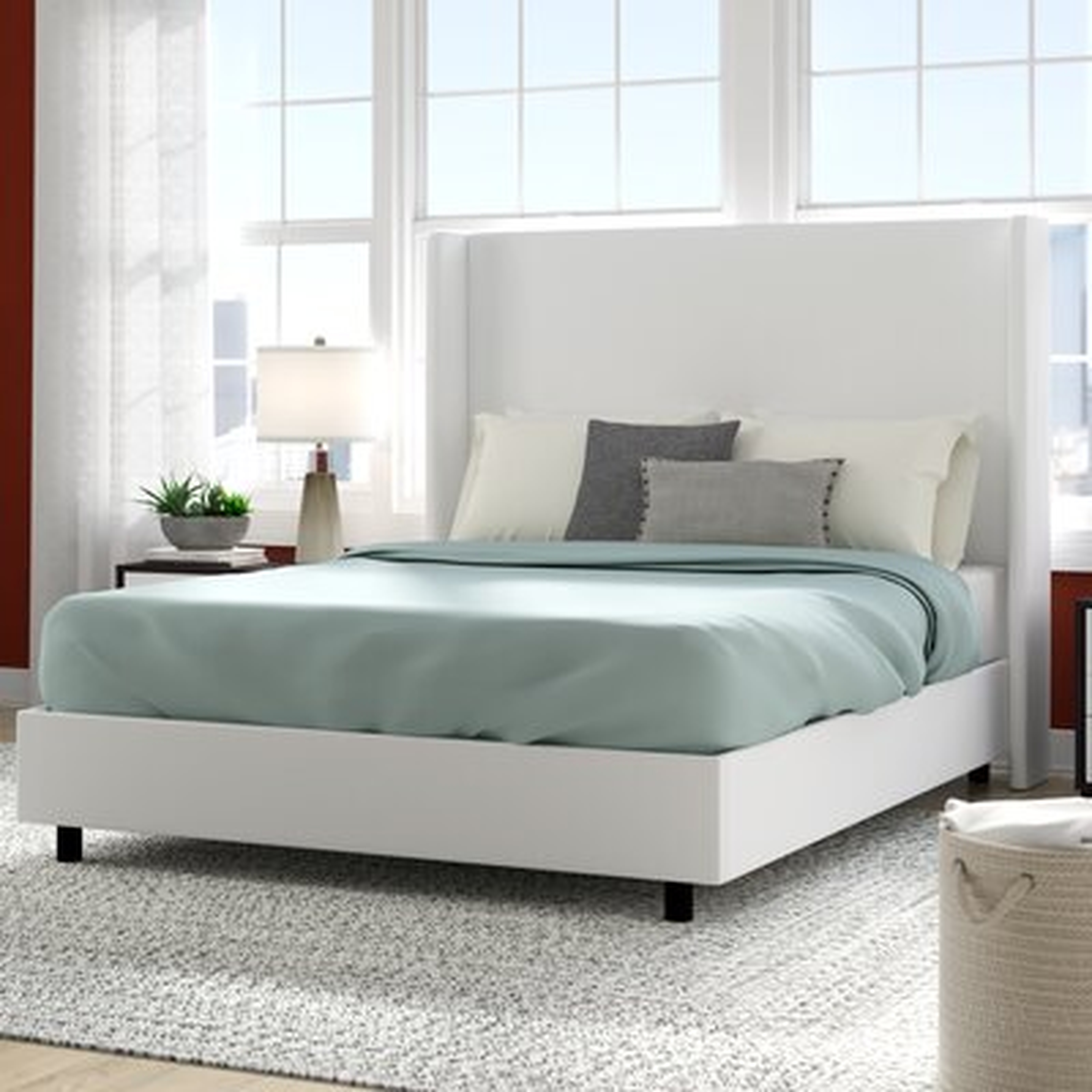 Goodrich Velvet Upholstered Standard Bed - Wayfair