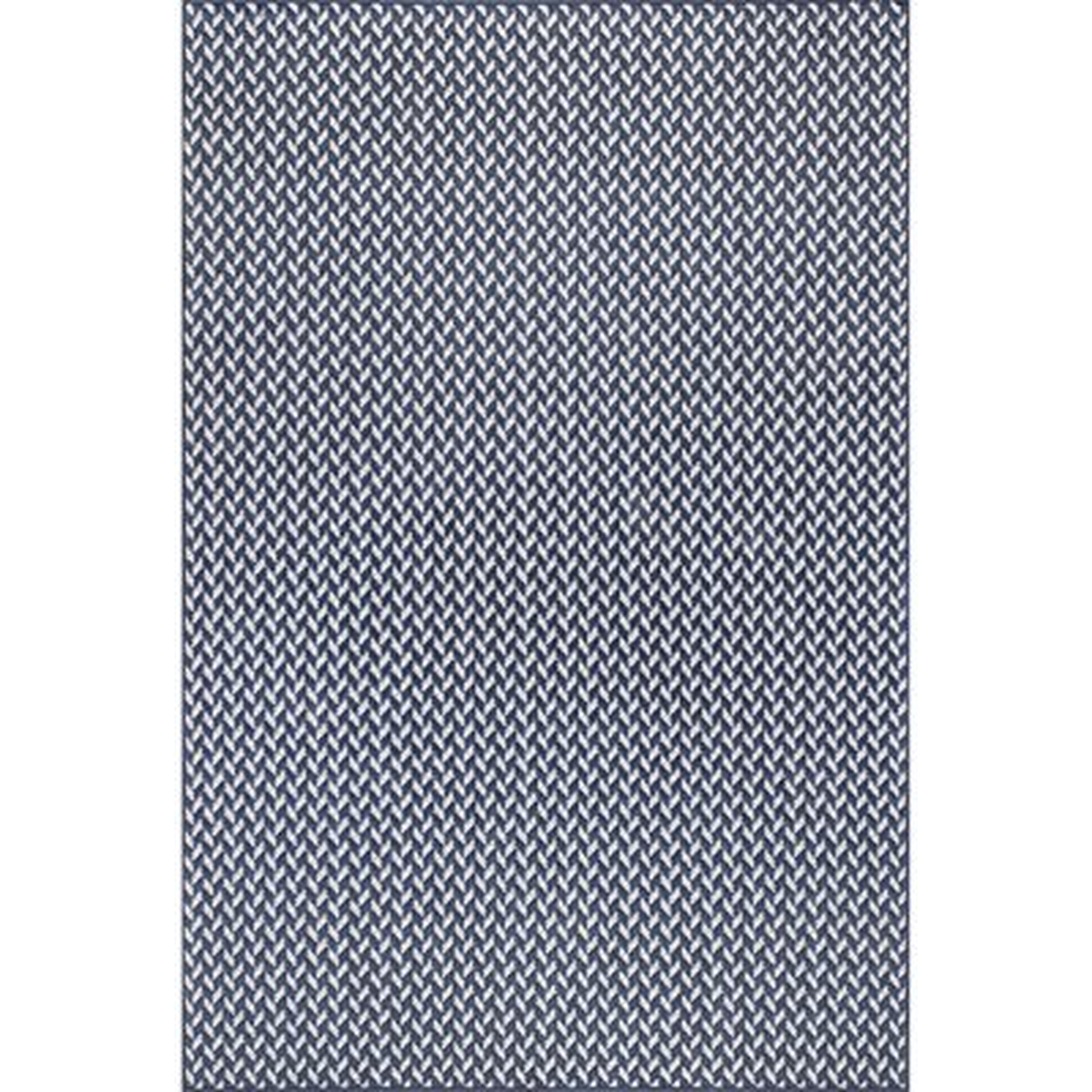 Haltwhistle Chevron Navy Indoor / Outdoor Area Rug - Wayfair