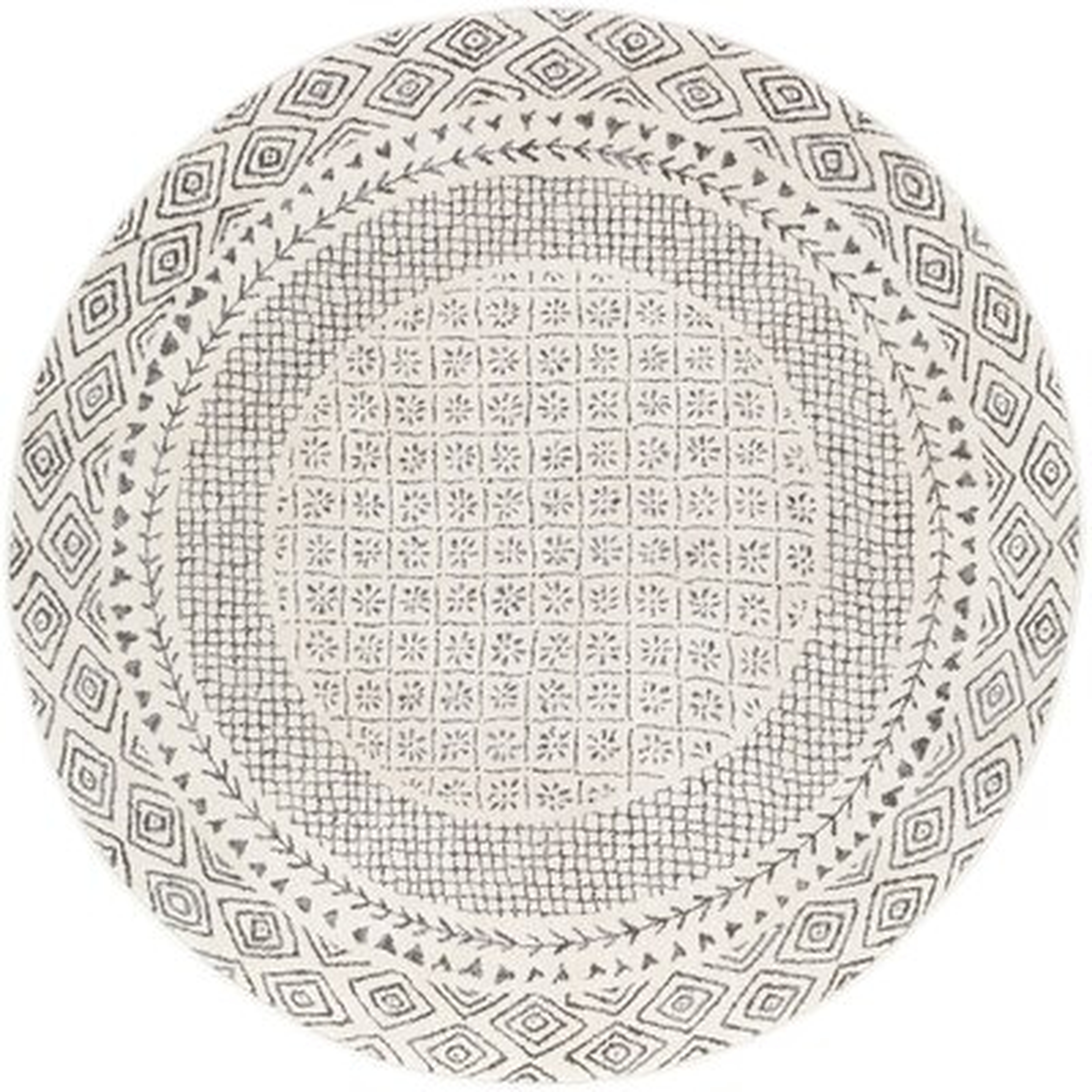Calvo Oriental Gray Area Rug - Wayfair