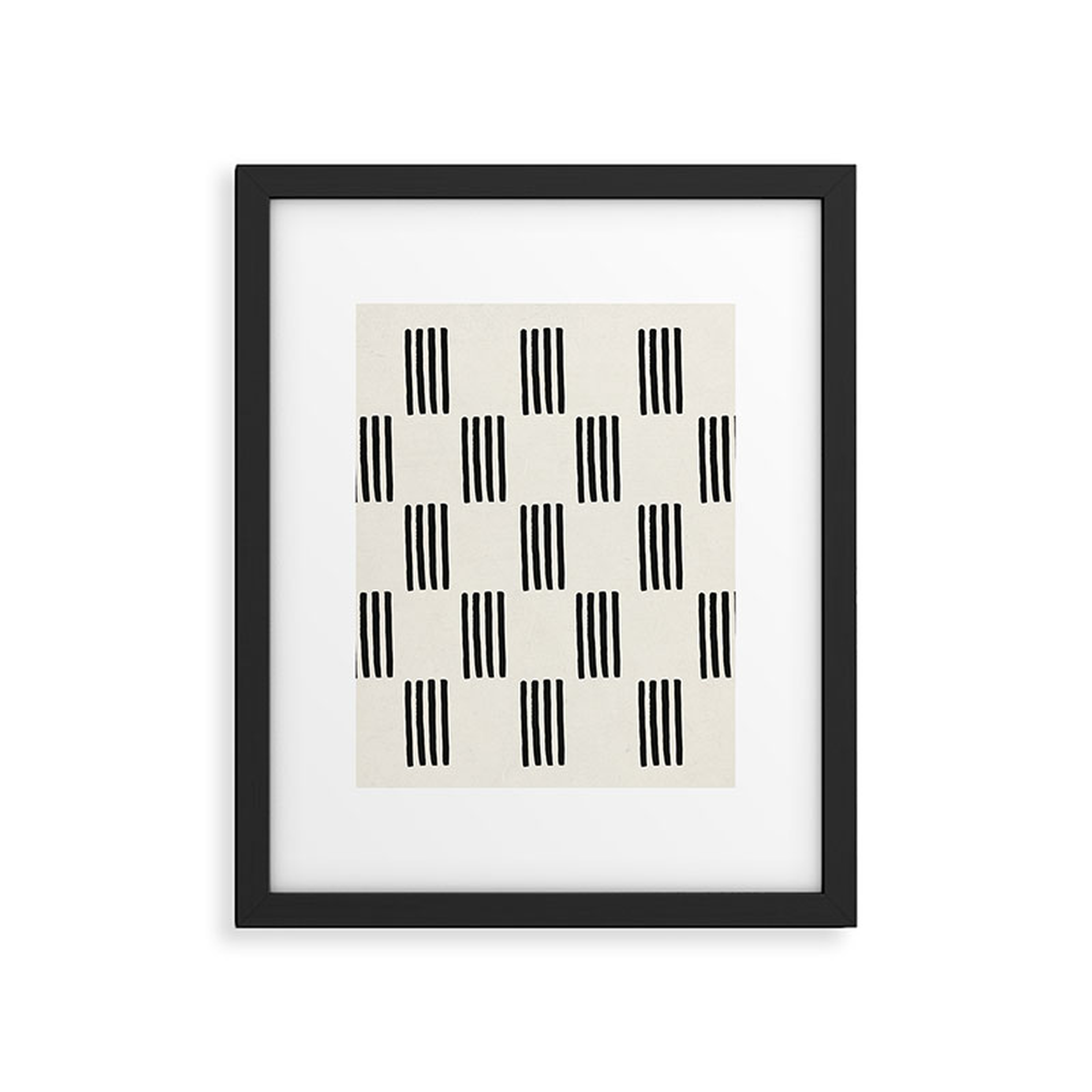 Formation by Rose Beck - Framed Art Print Modern Black 18" x 24" - Wander Print Co.