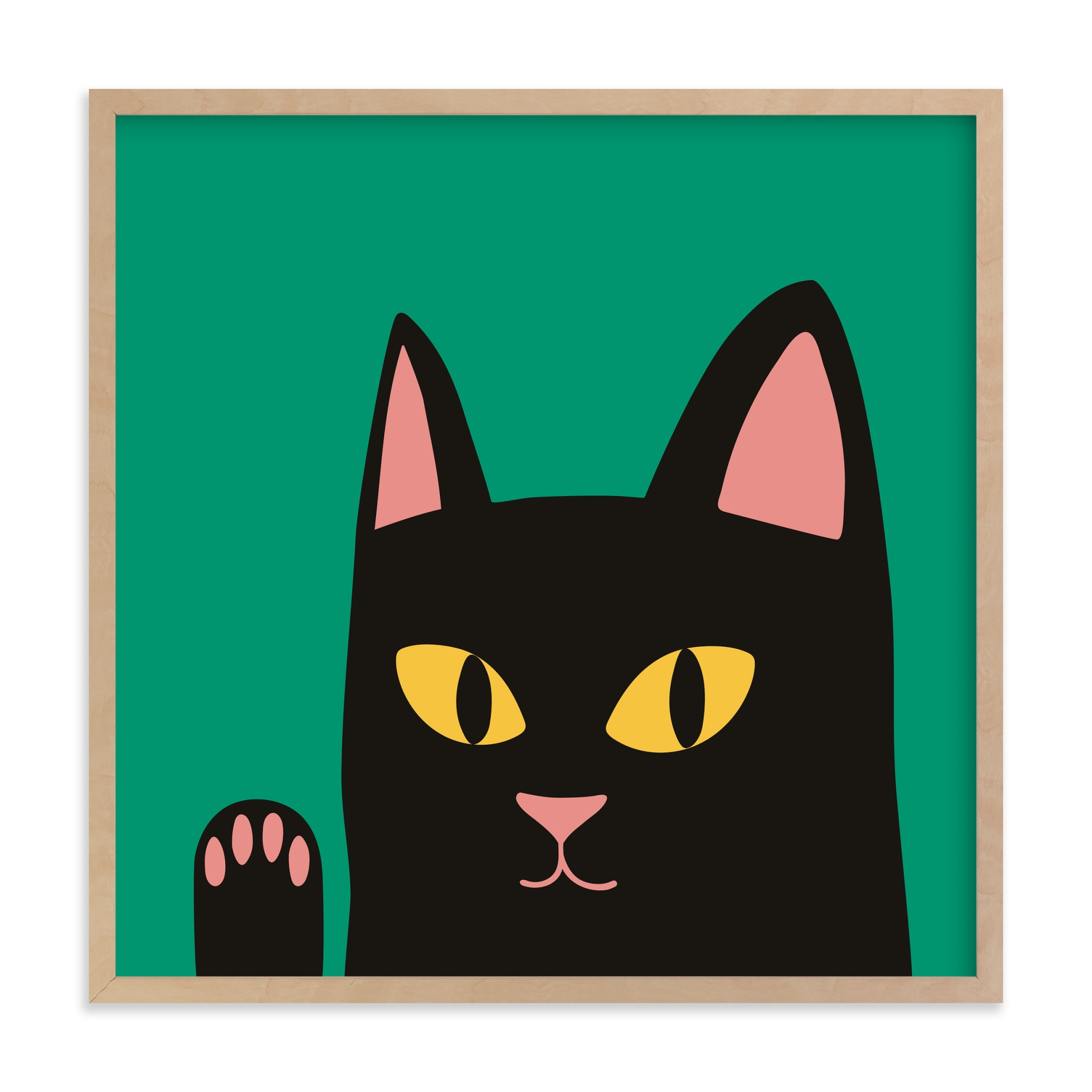 Max The Cat Limited Edition Children's Art Print - Minted