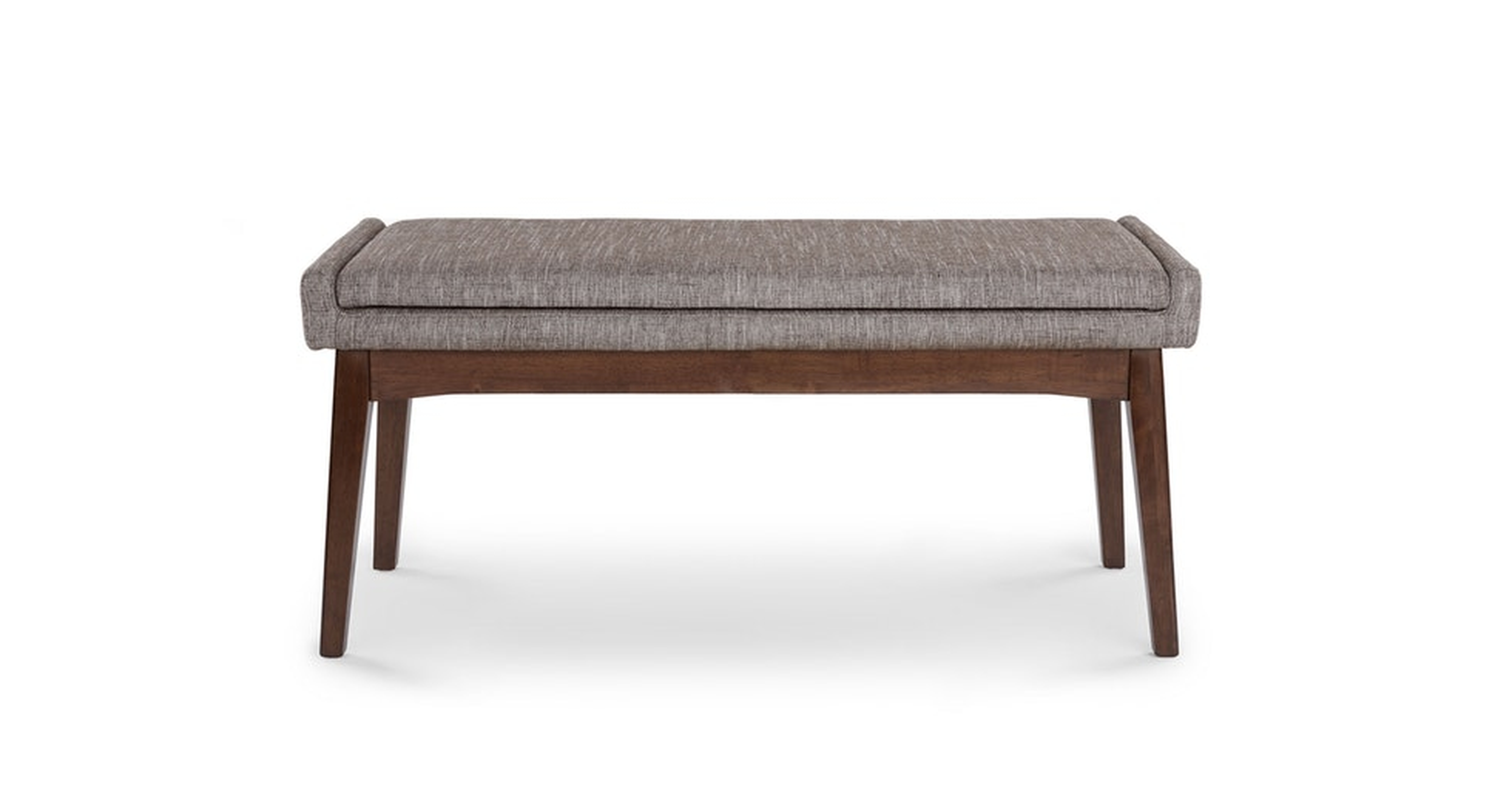Chanel Volcanic Gray 43" Bench - Article