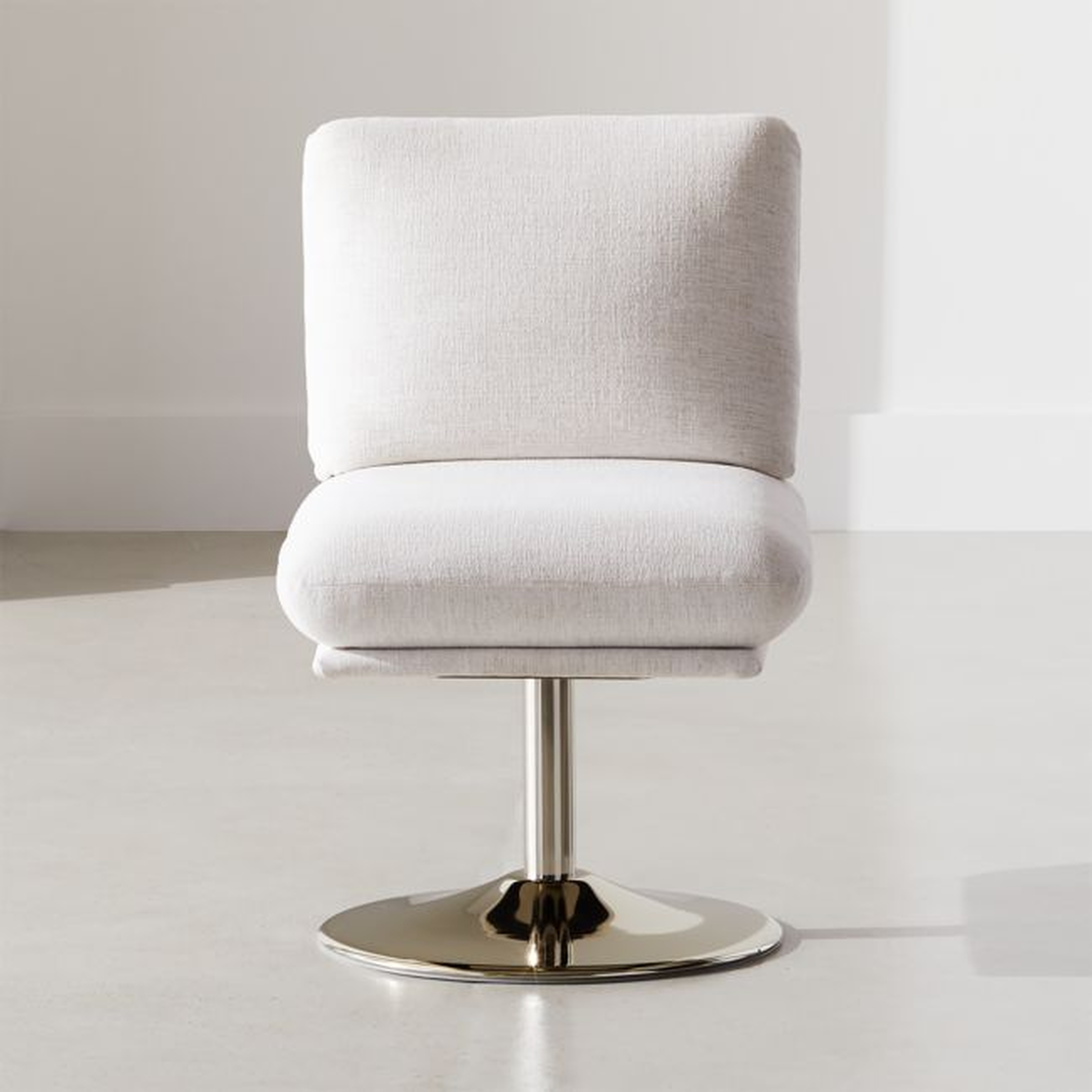 Swivel Pedestal Chair - CB2