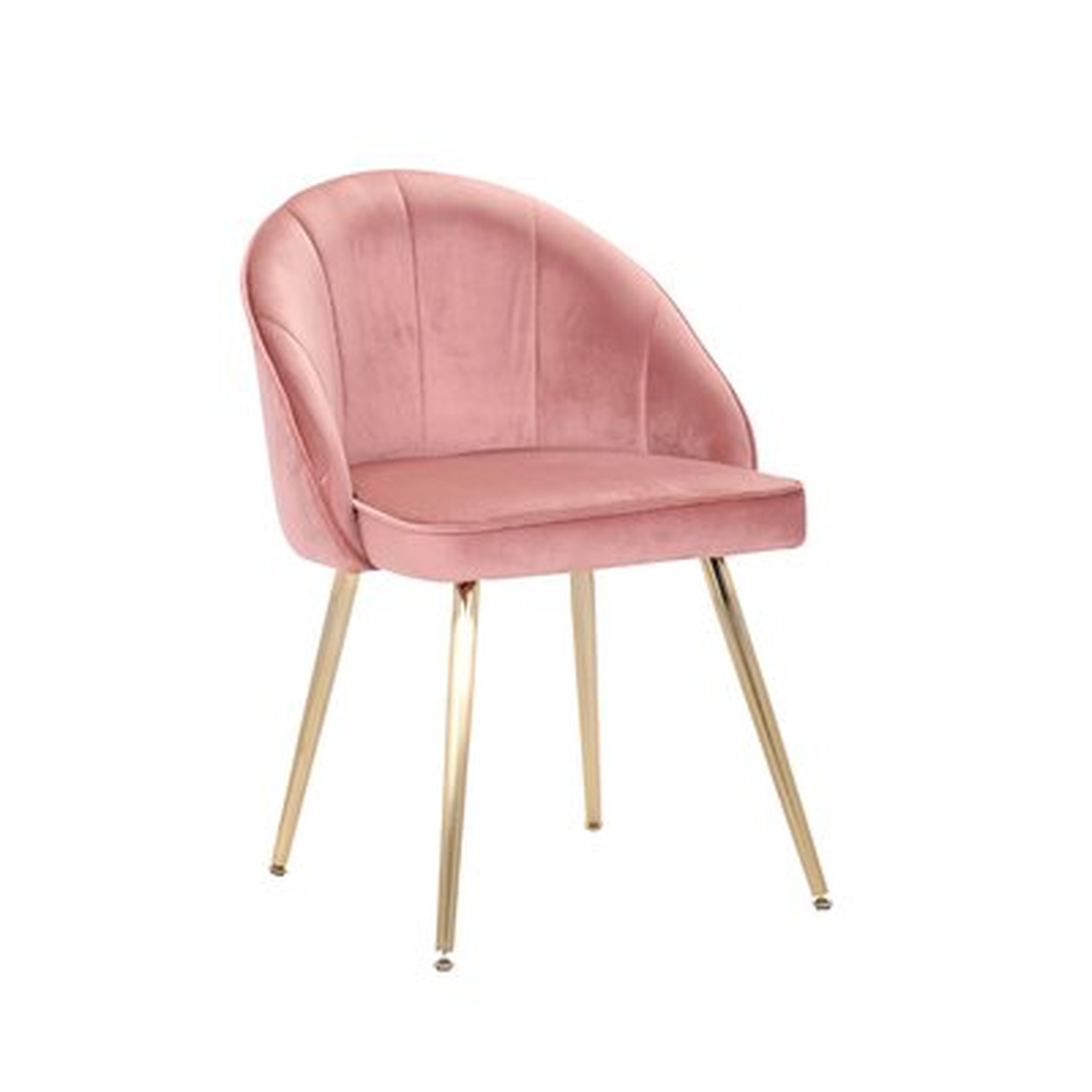 Cohen Velvet Upholstered Side Chair - Wayfair