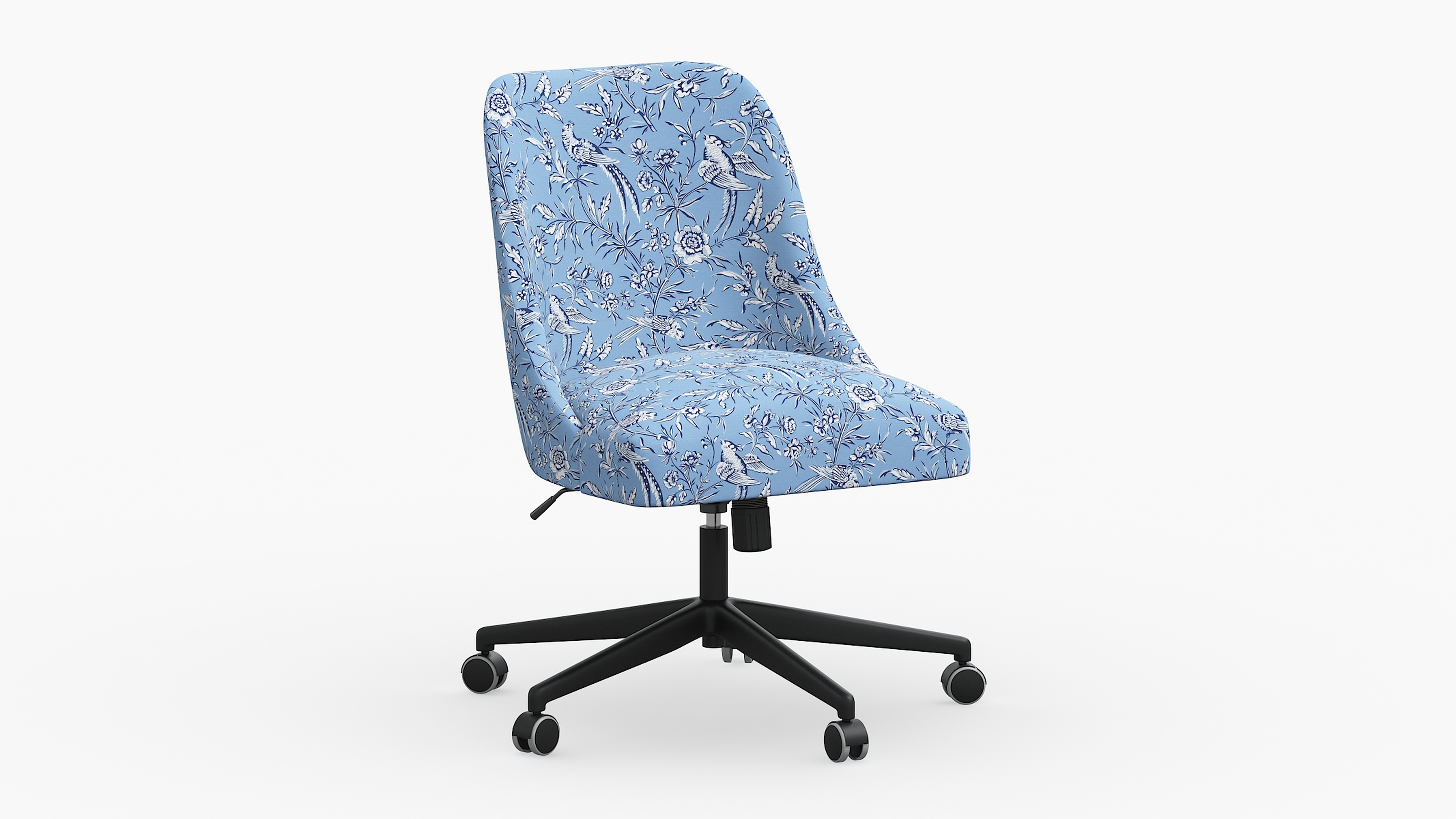 Tailored Task Chair, Blue Aviary - The Inside