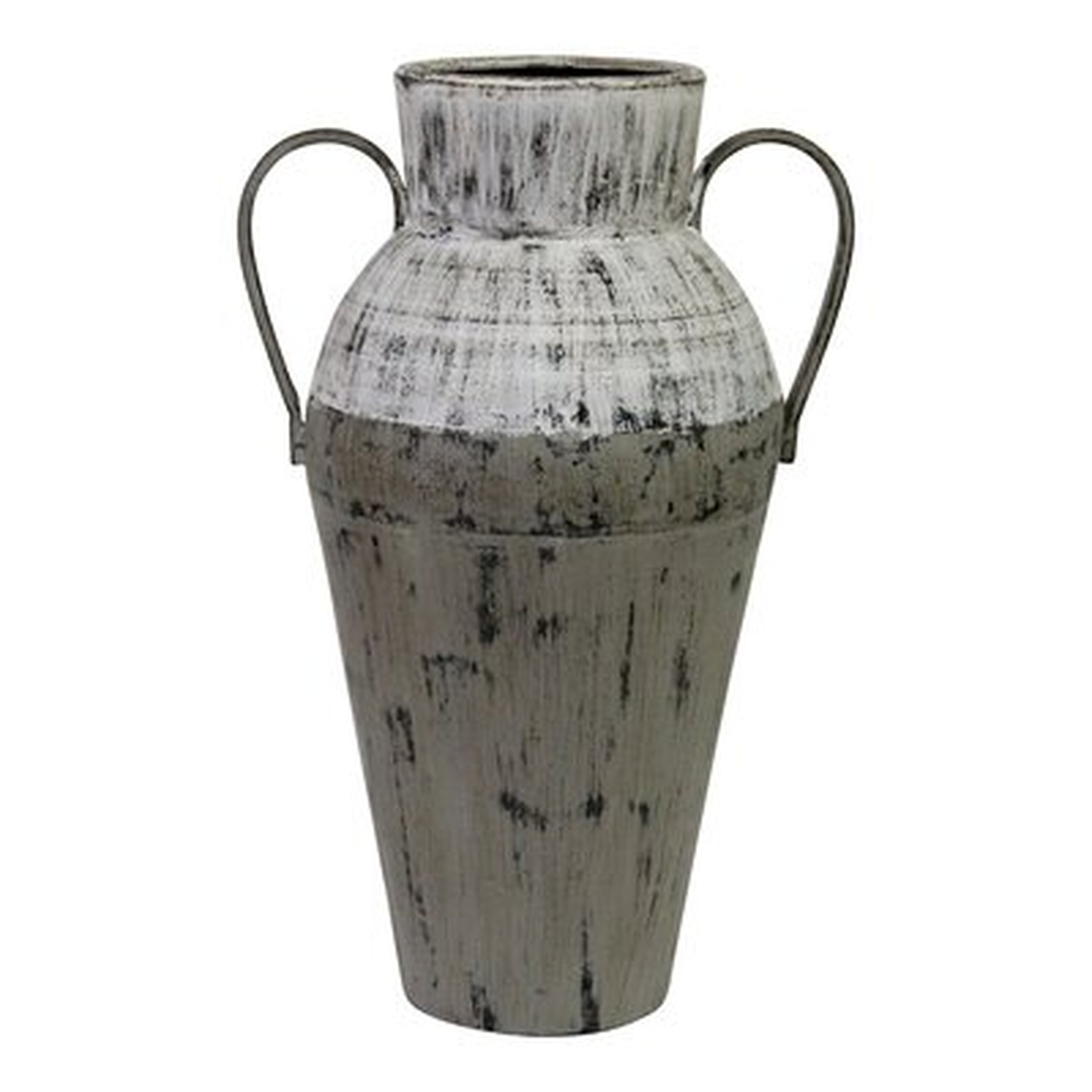 Asberry Two Tone Floor Vase - Wayfair