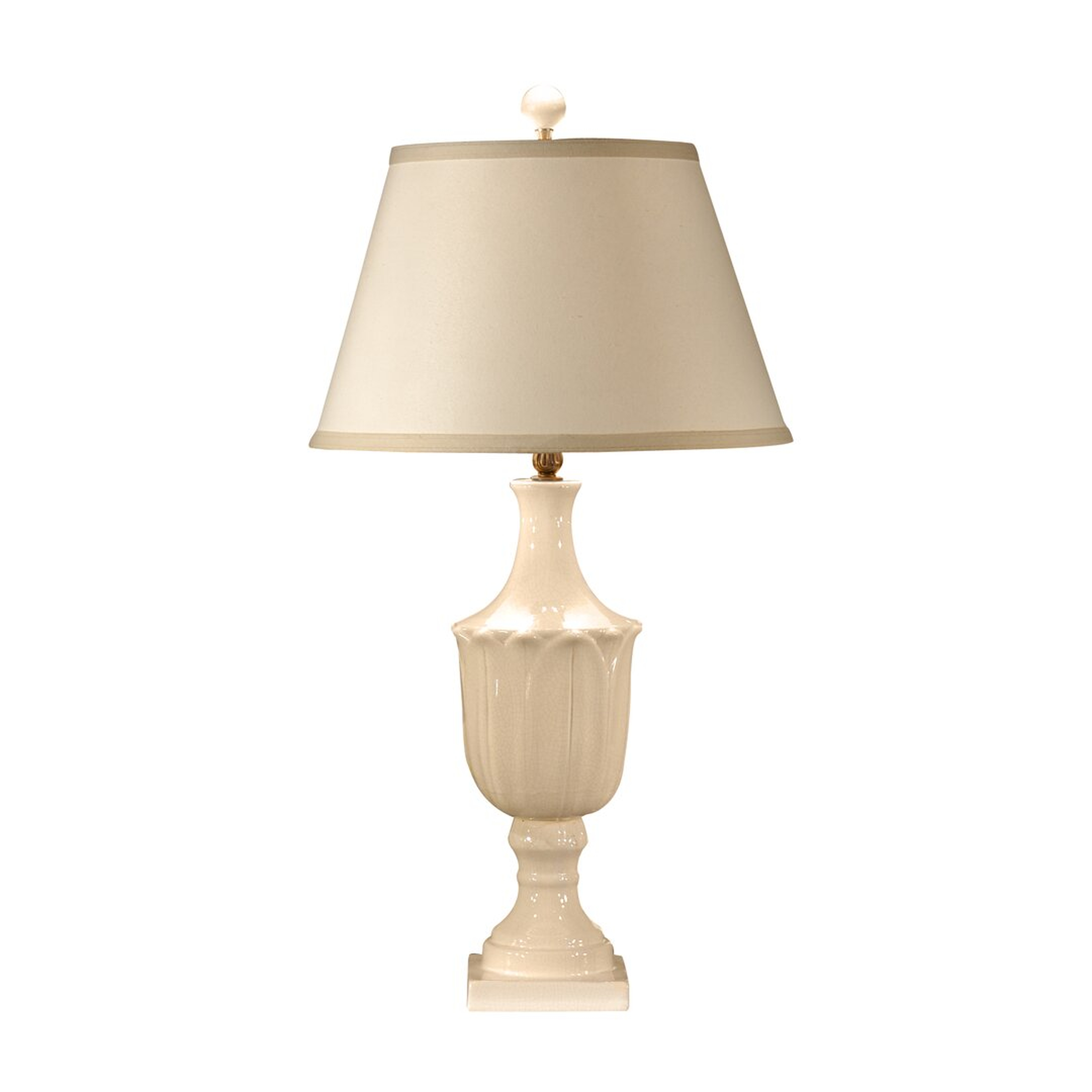 Wildwood Leaves Urn 31"" Table Lamp - Perigold
