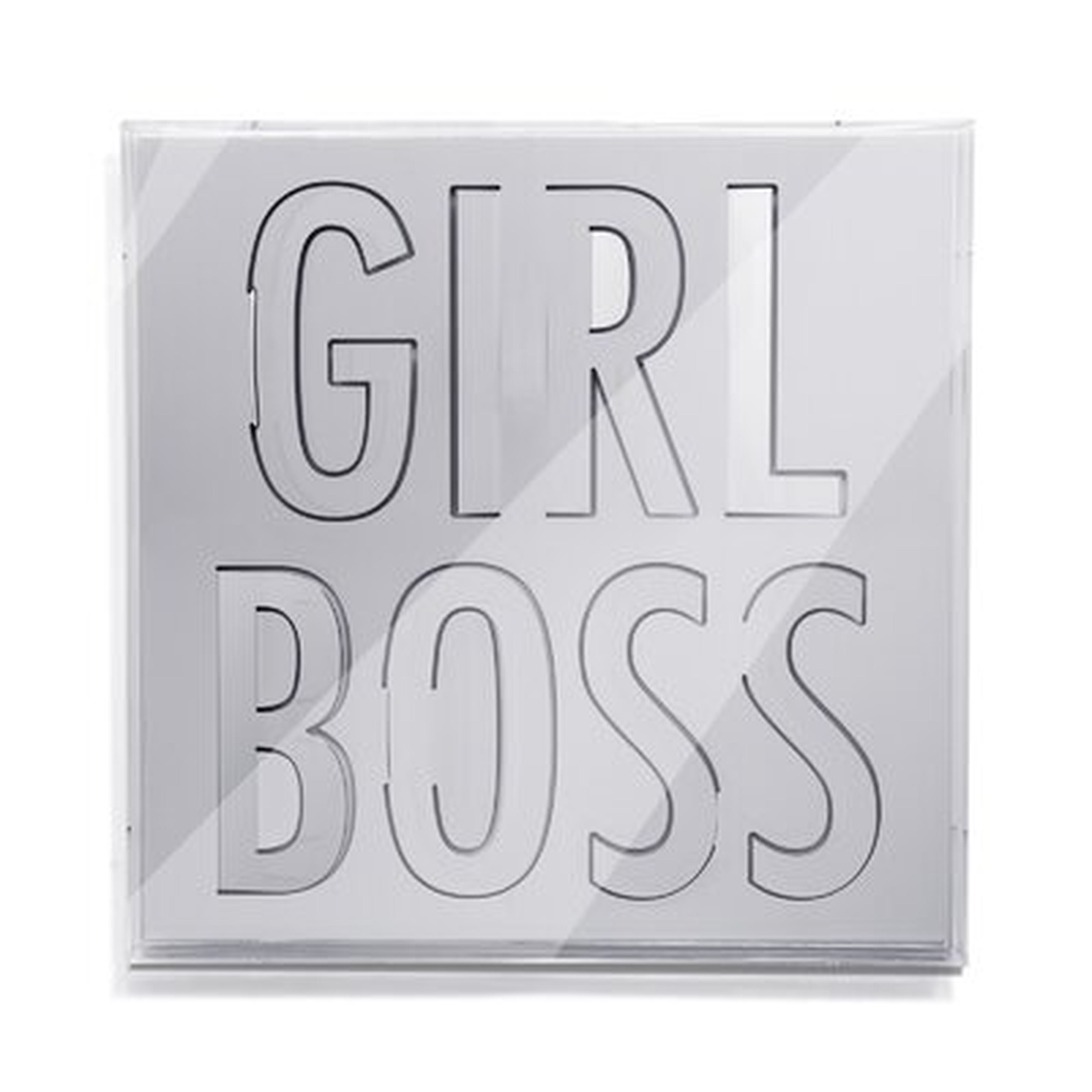 'Girl Boss' Framed Textual Art - Wayfair