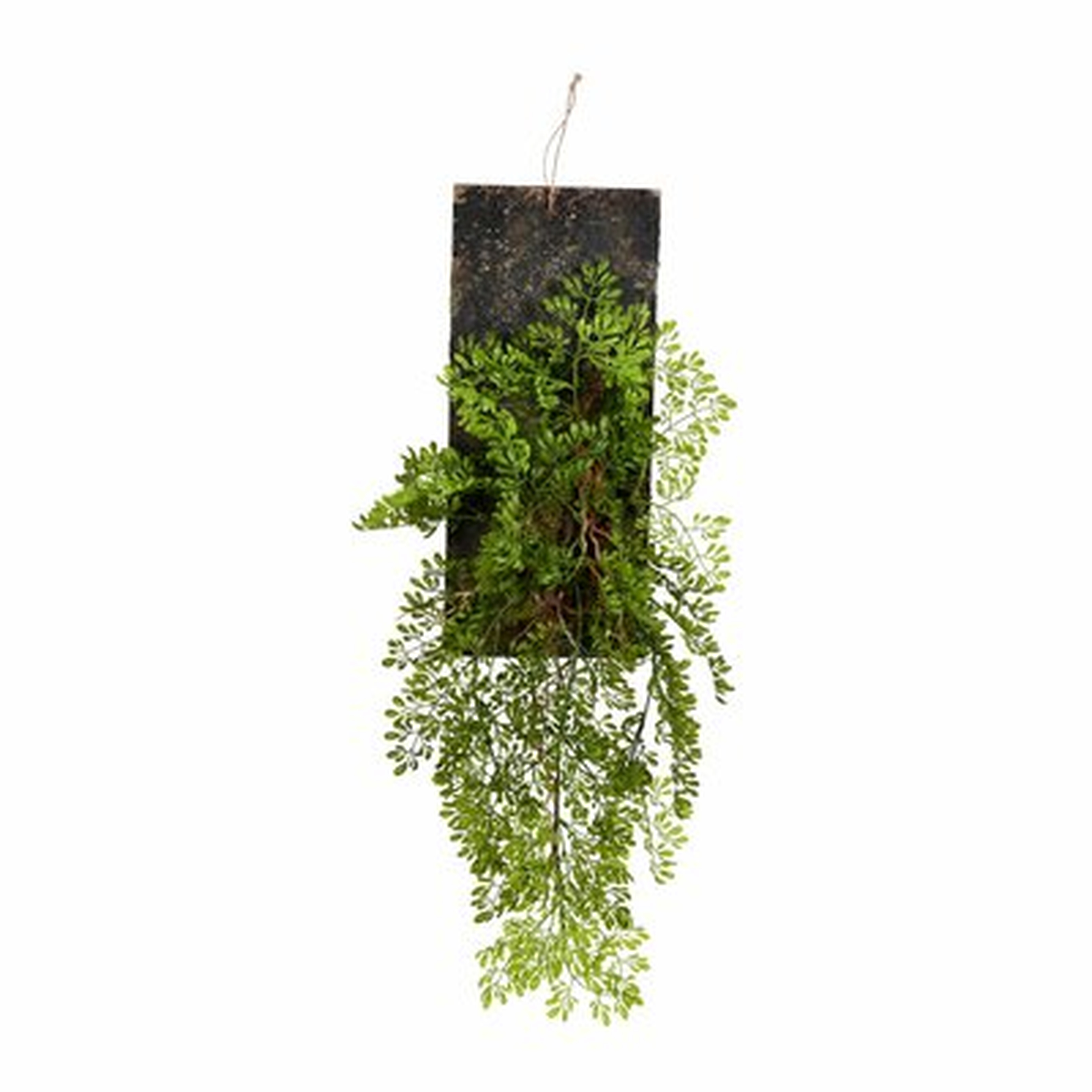 24" Artificial Mini Leaf Plant - Wayfair