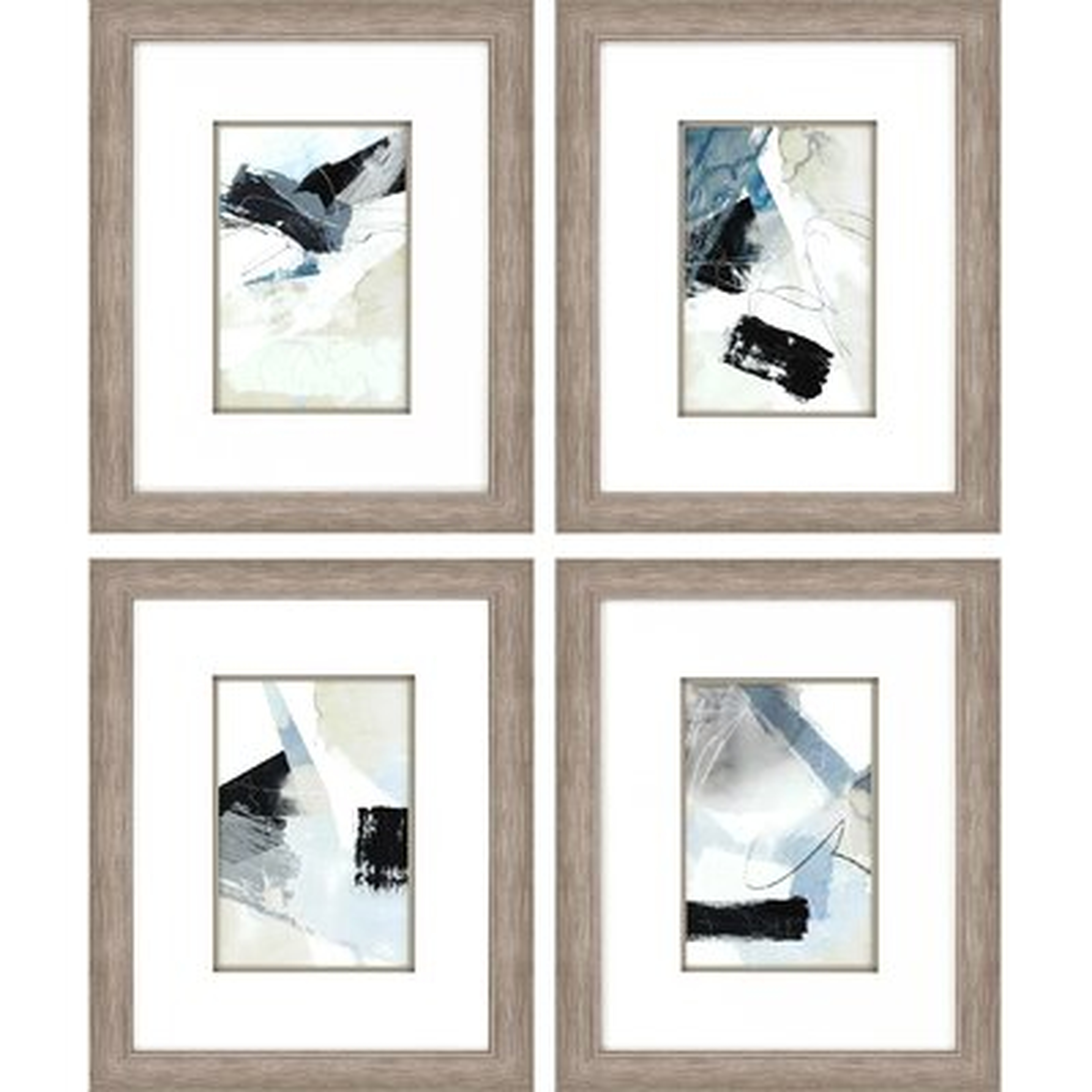'New Beginning' - 4 Piece Picture Frame Graphic Art Set on Paper - Wayfair