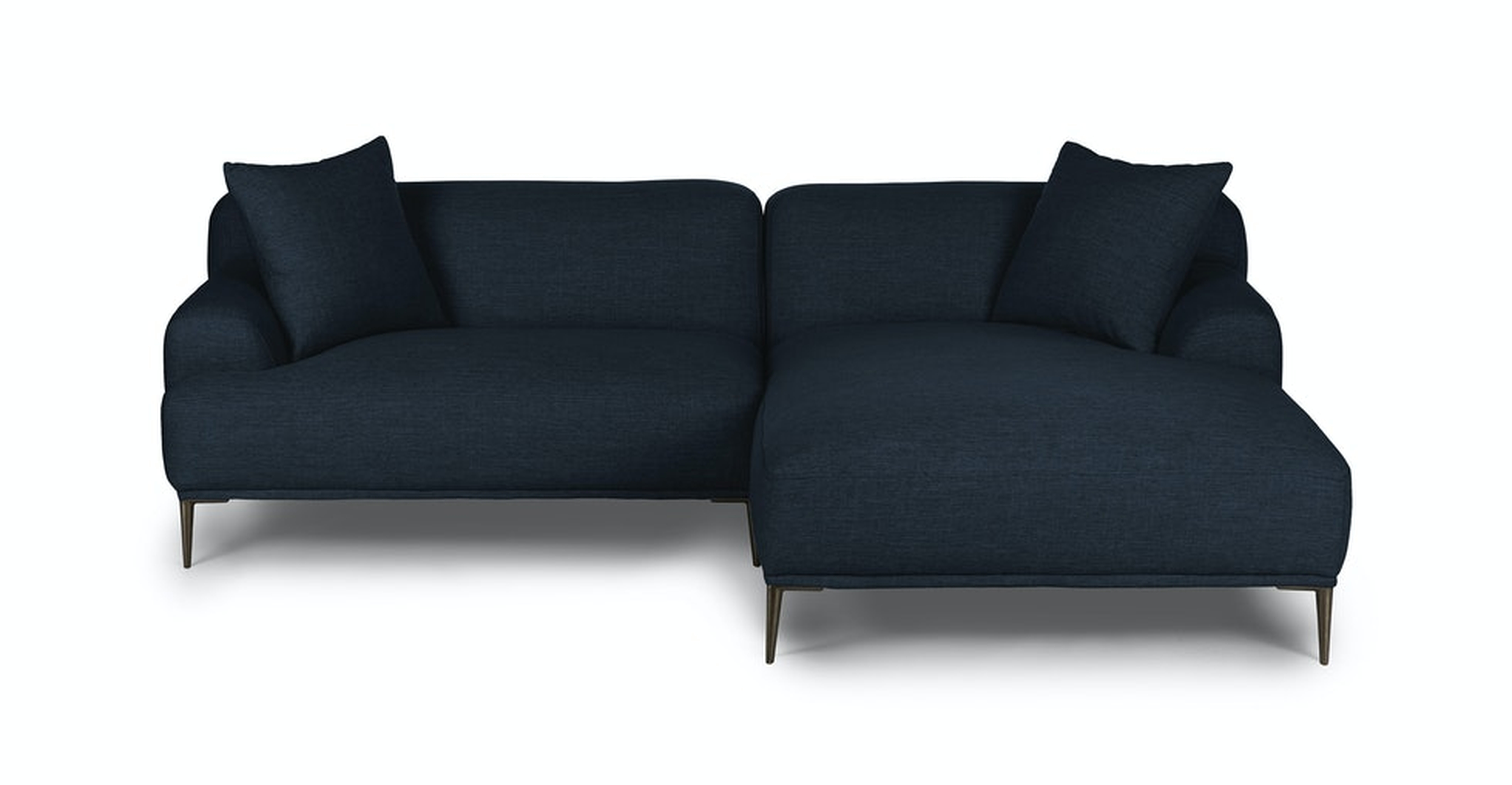 Abisko 94.5" Right Sectional - Aurora Blue - Article