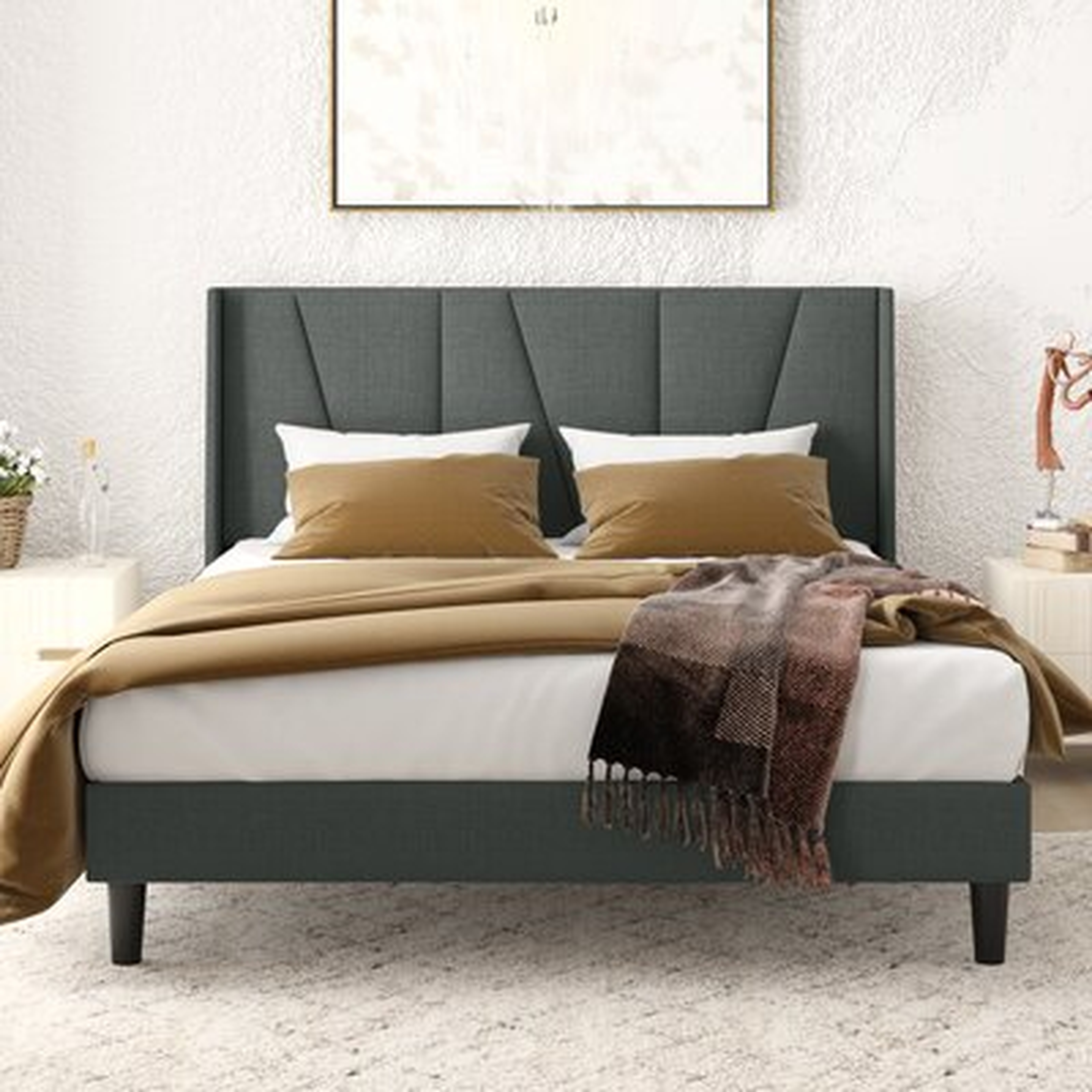 Heid Low Profile Platform Bed - Wayfair