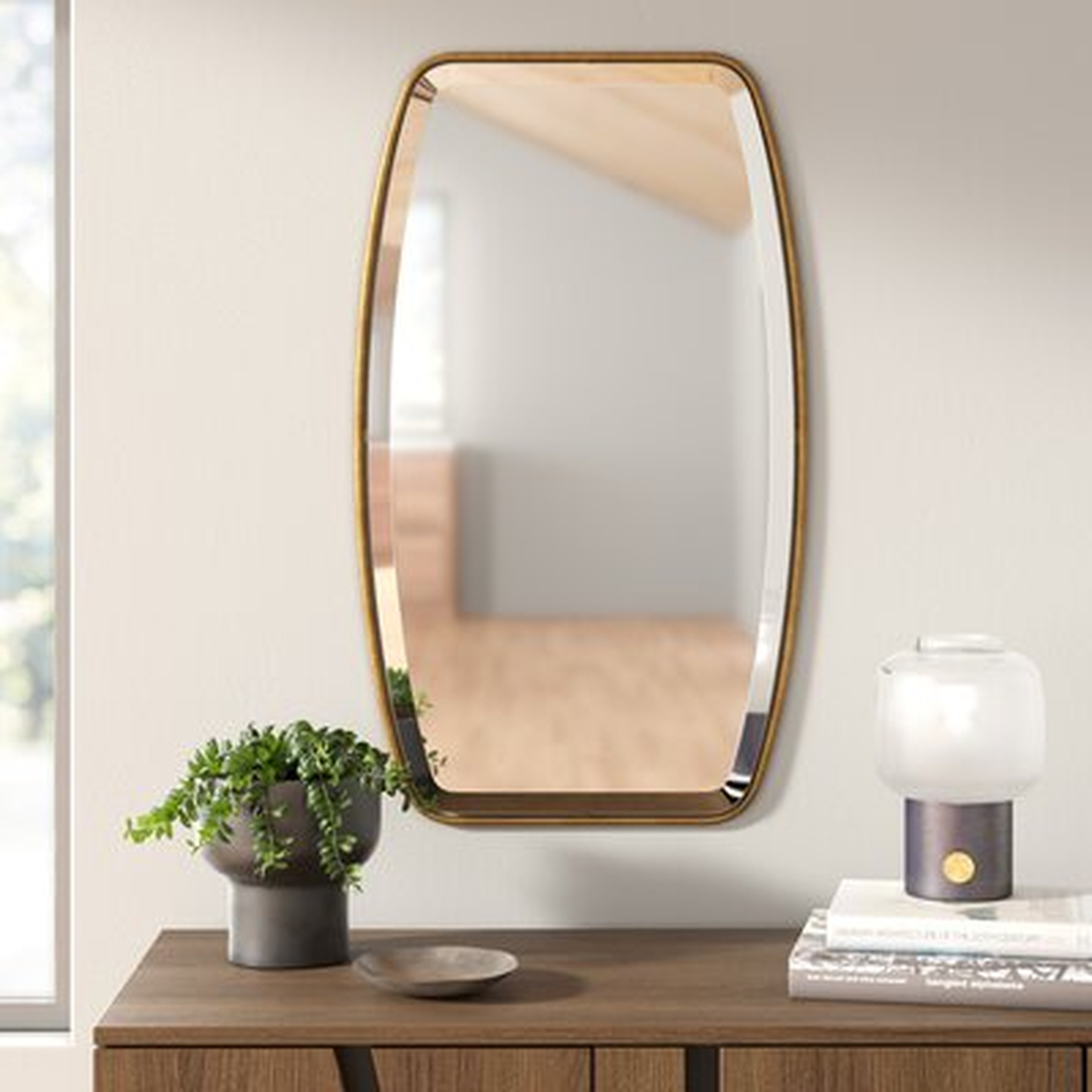 Lankin Modern & Contemporary Beveled Accent Mirror - AllModern