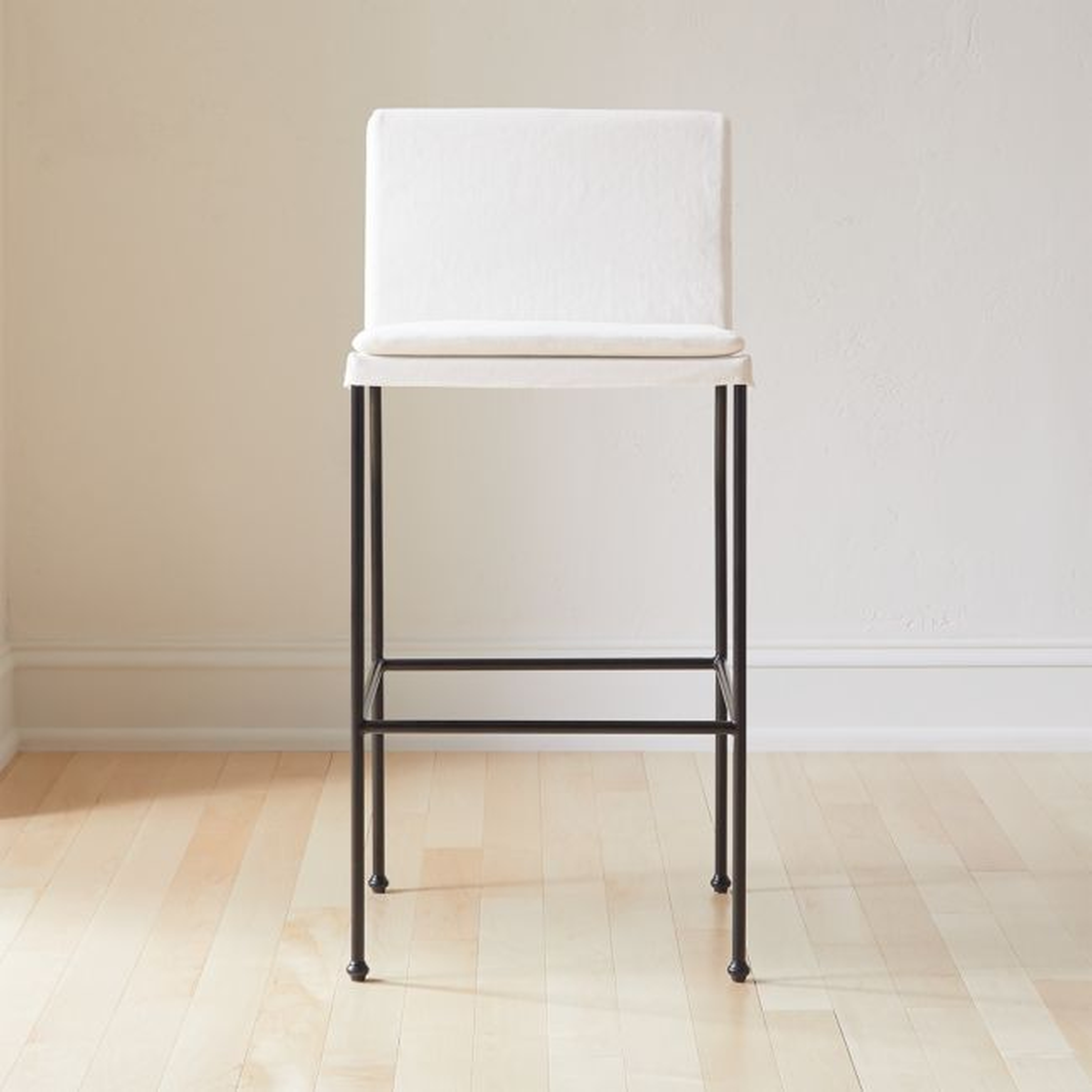 Drop Ivory Bar Stool - CB2
