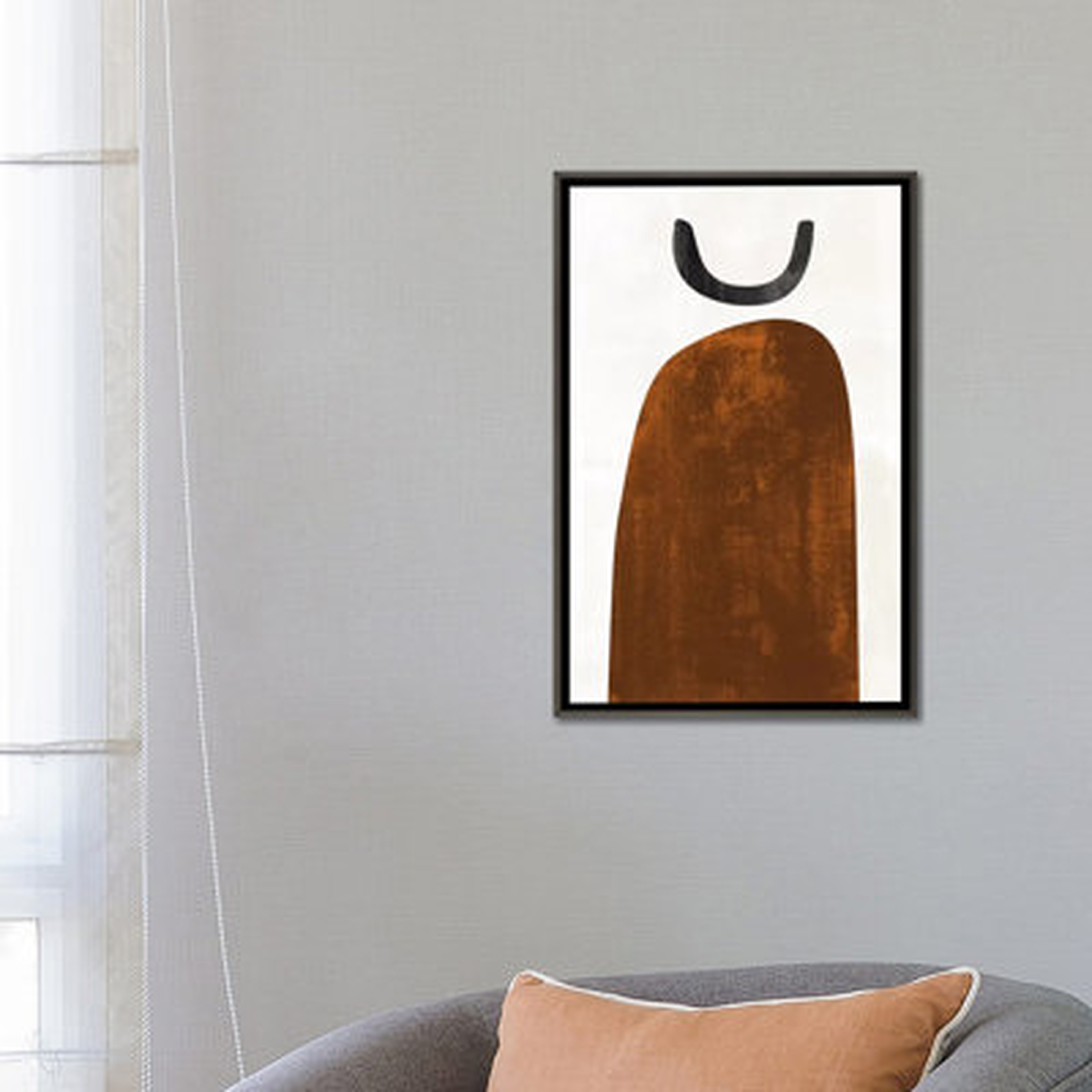 Abstraction in Rust - Painting Print - Wayfair