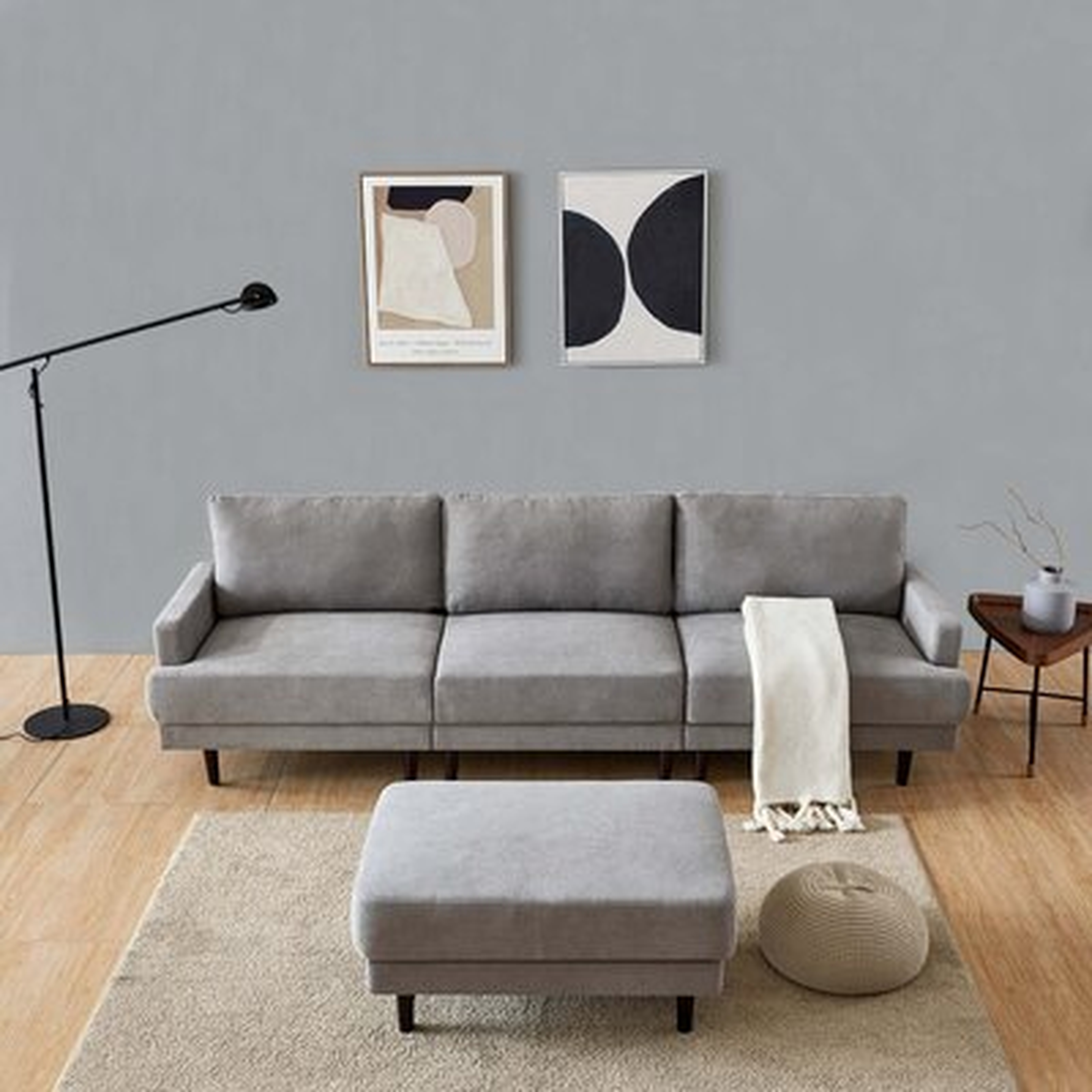 Modern Fabric Sofa - Wayfair