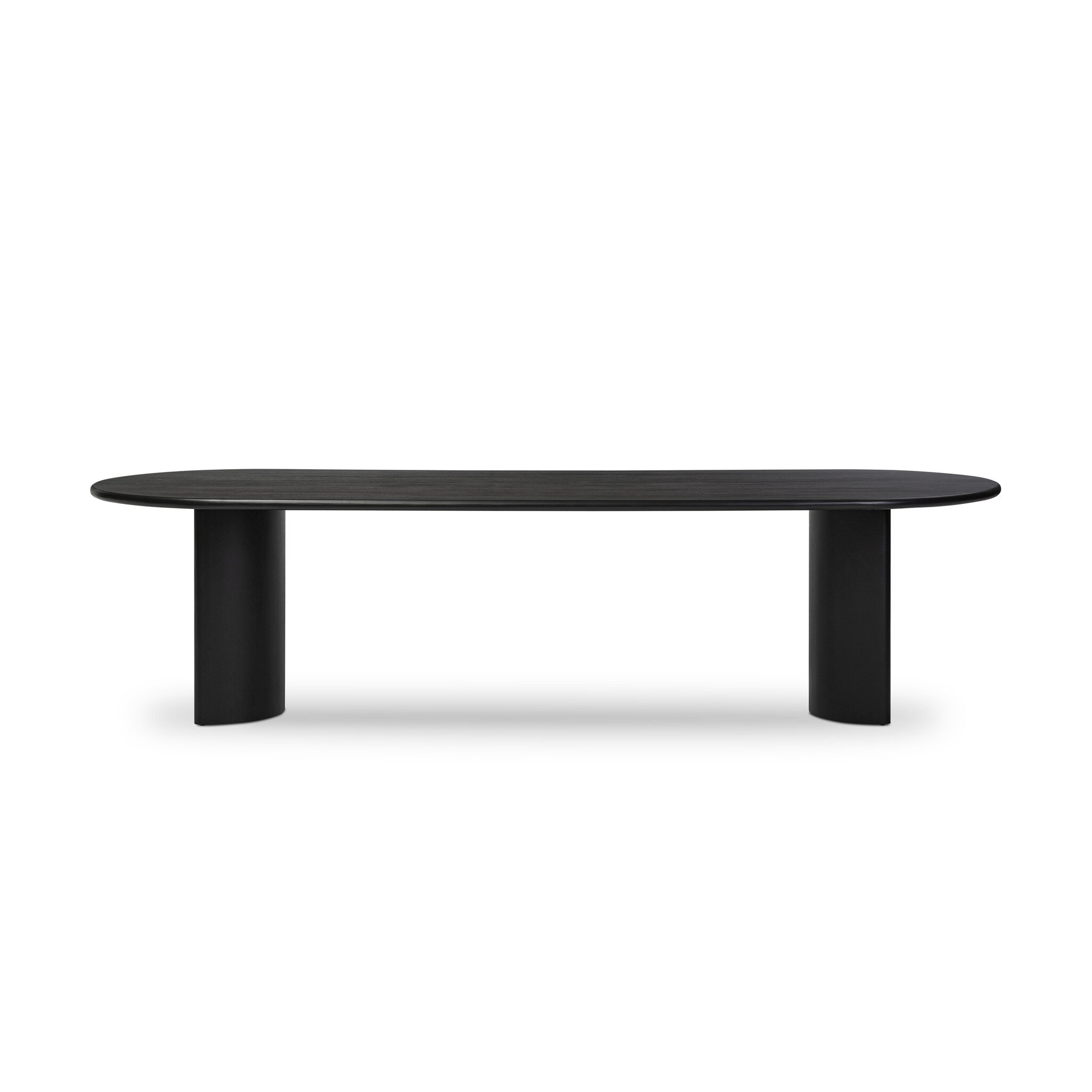 Paden Dining Table - Aged Black Acacia - Four Hands