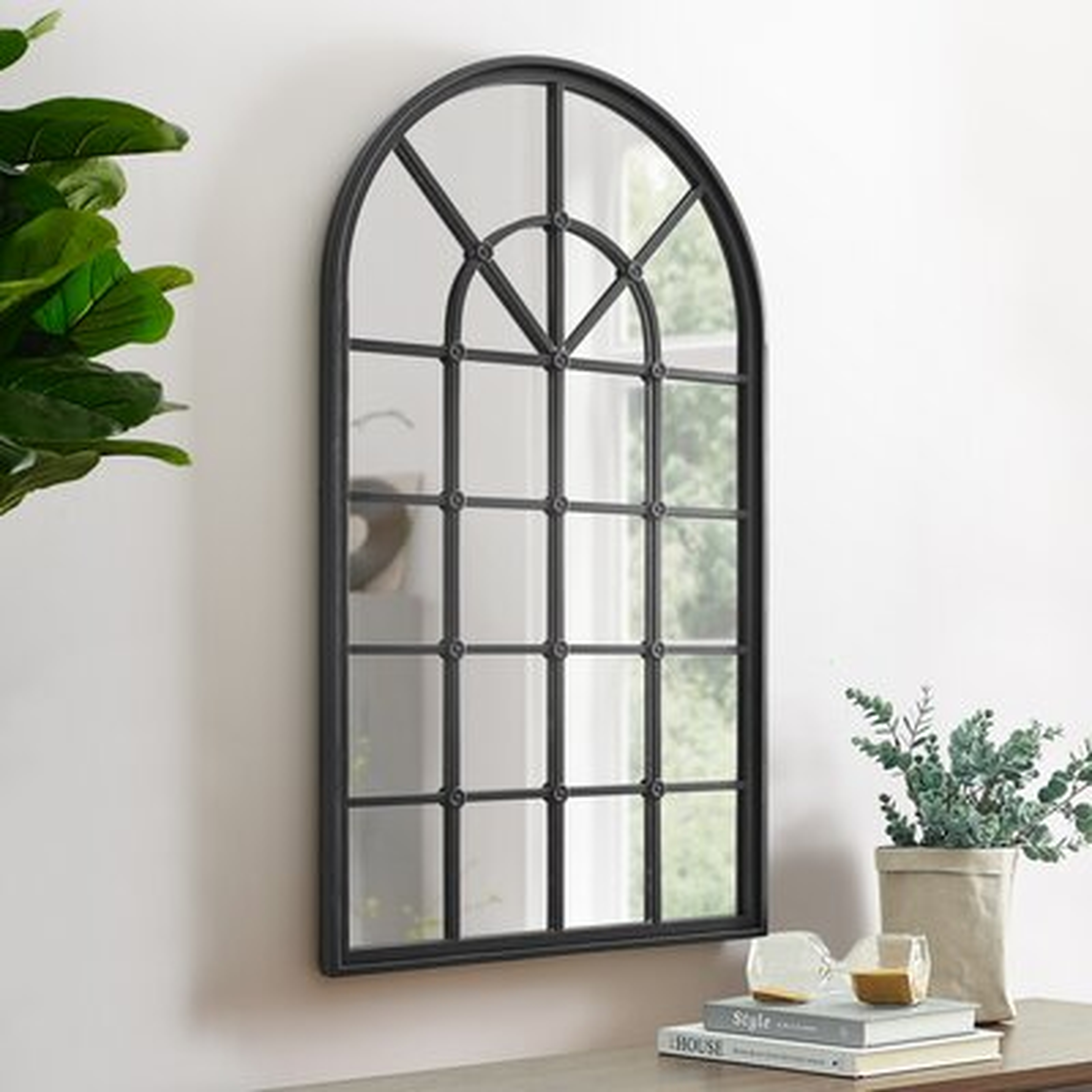 Loxhill Arched Traditional Accent Mirror - Wayfair